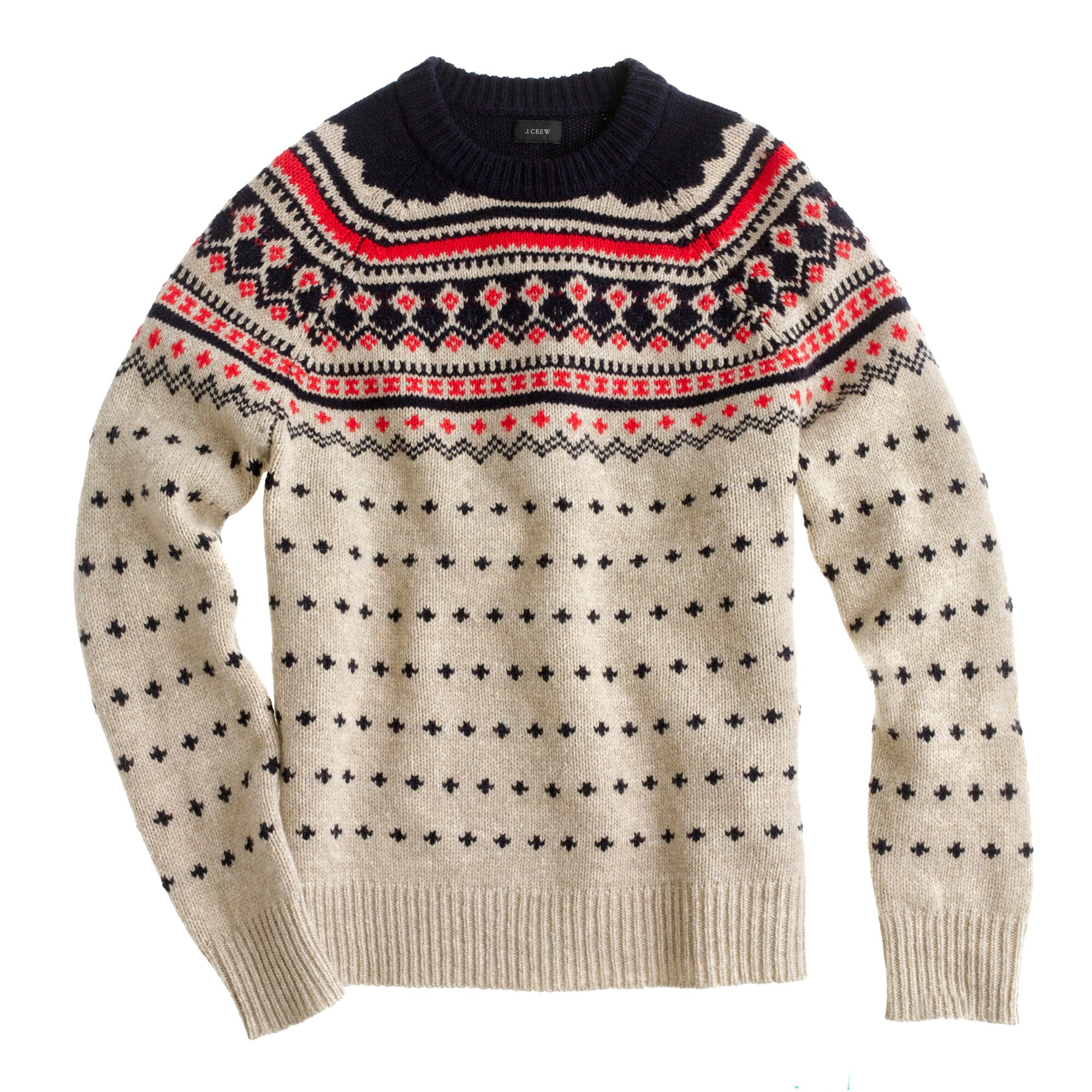 Lambswool Ayrshire Fair Isle sweater : | J.Crew