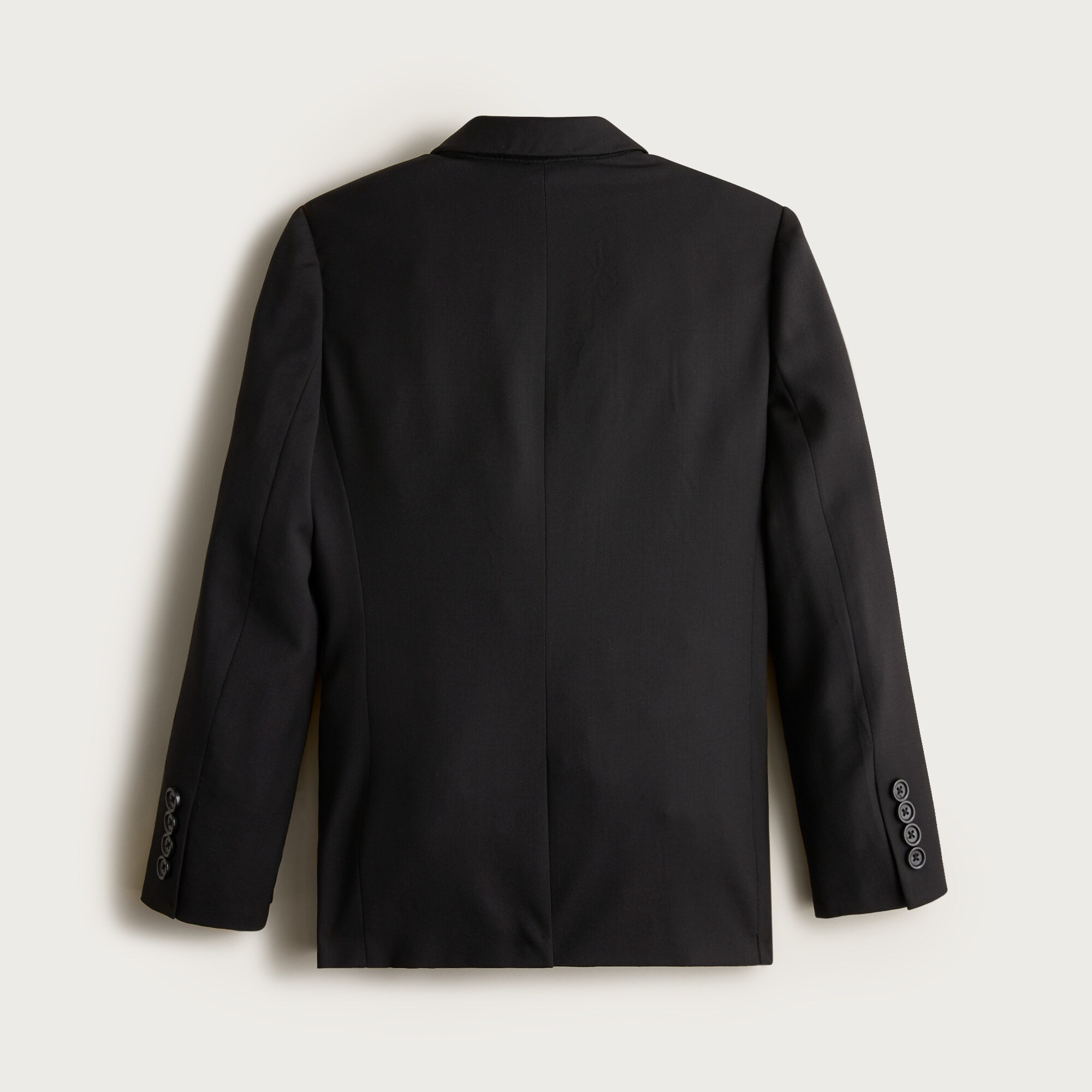 Boys' Ludlow peak-lapel tuxedo jacket in Italian wool