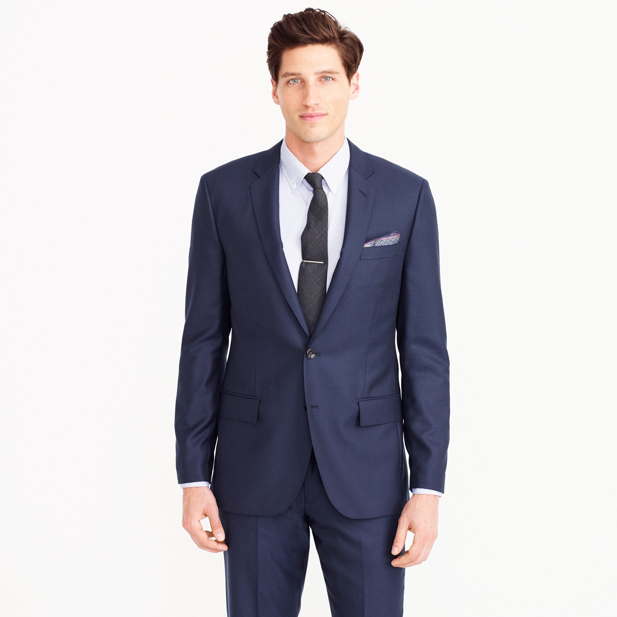 Ludlow Slim-fit suit jacket in Italian cashmere