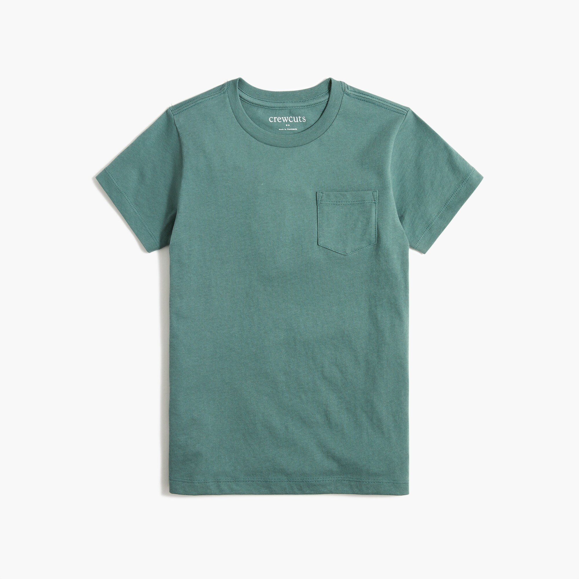 Kids' short-sleeve jersey pocket tee