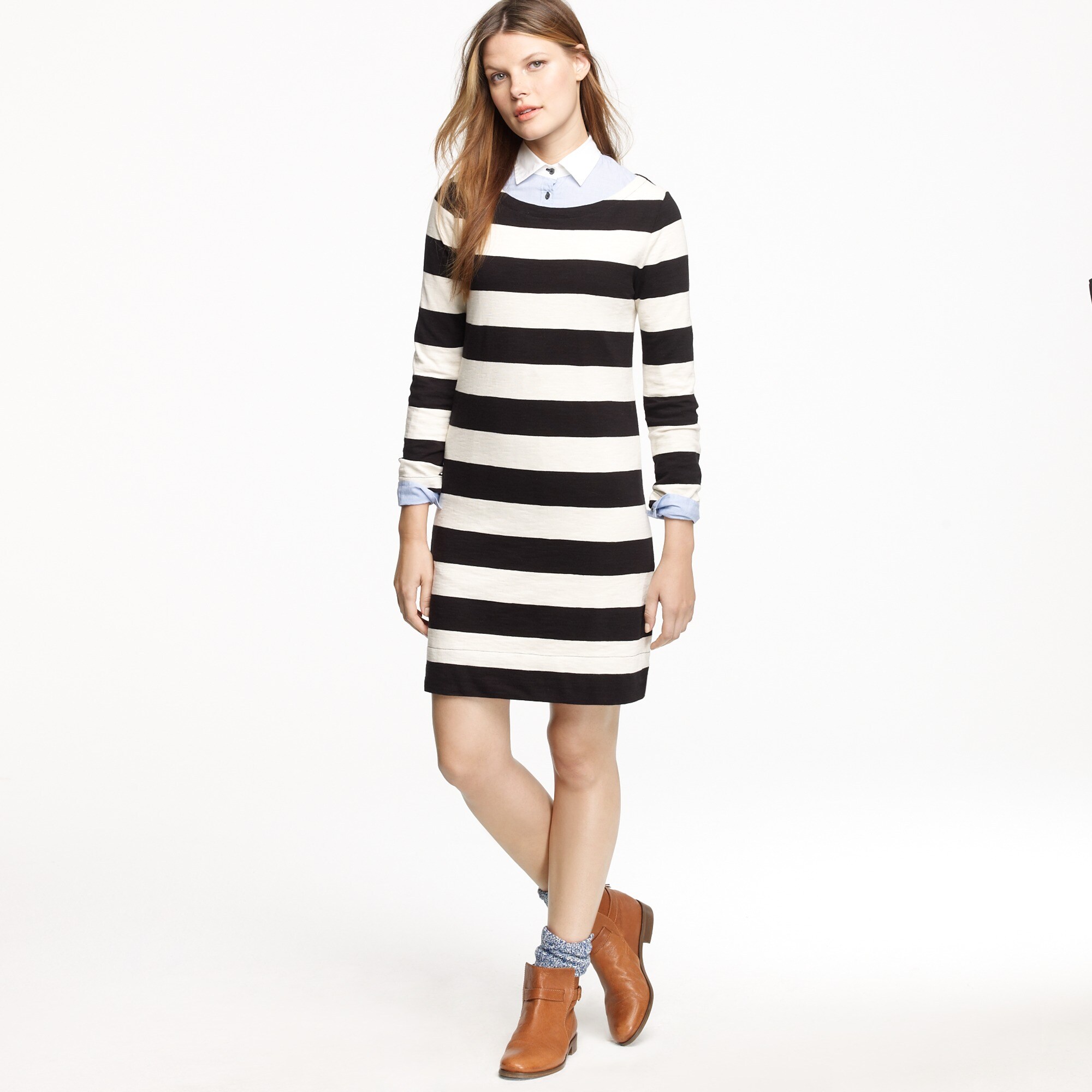 Striped Maritime Dress | DC Girl in Pearls