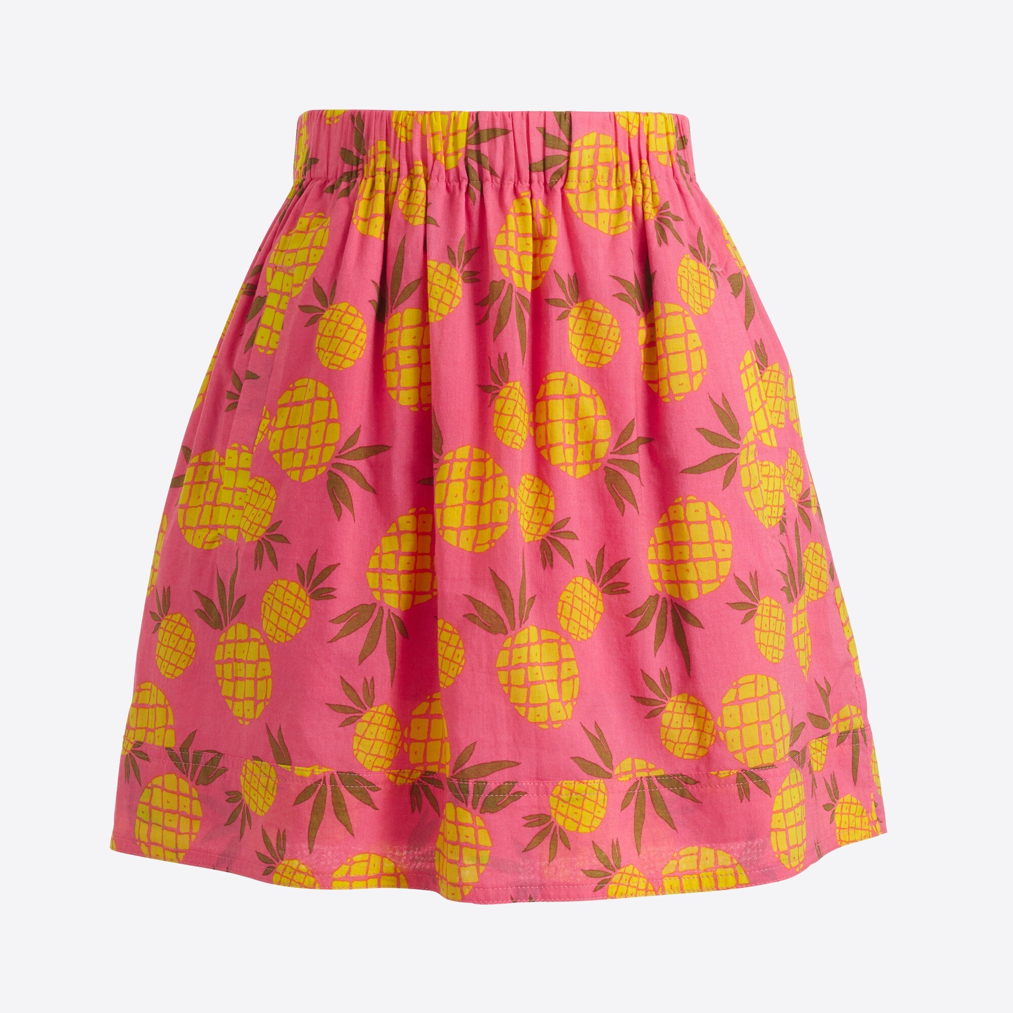 printed cotton skirt for women