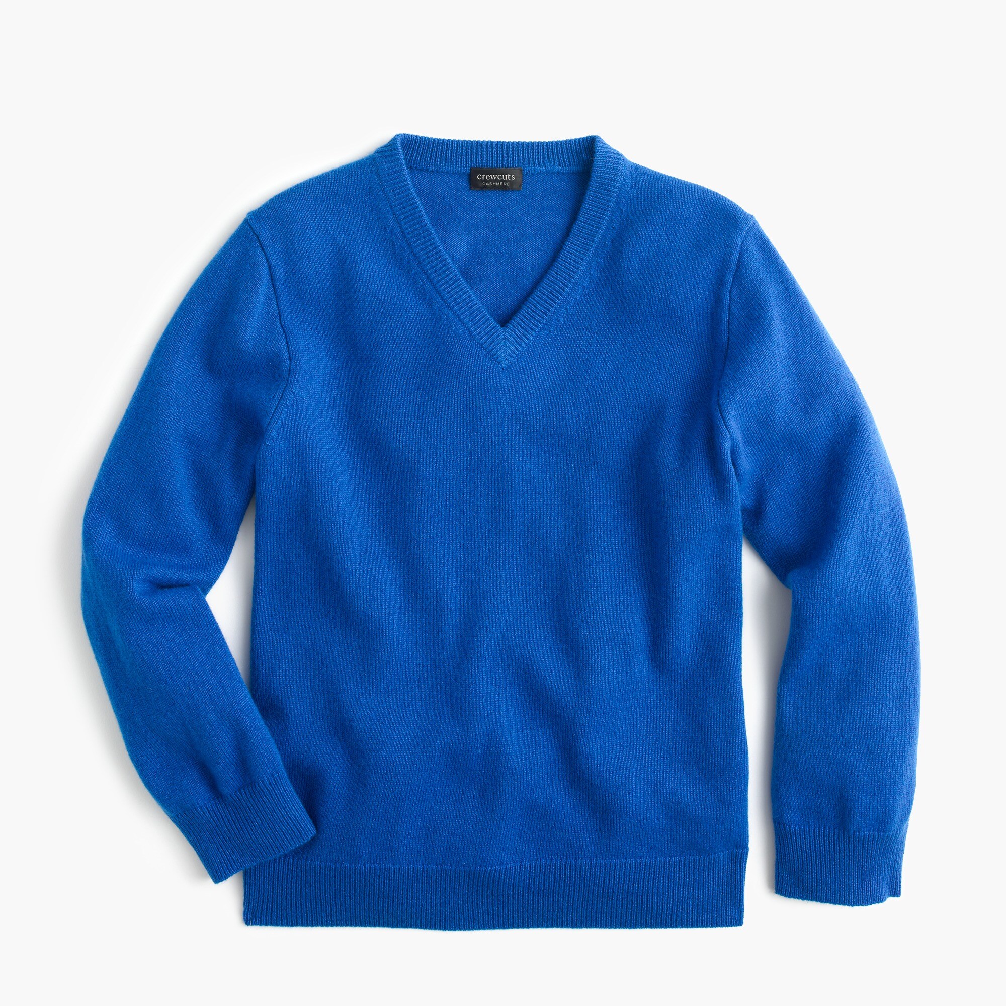 Kids' cashmere V-neck sweater