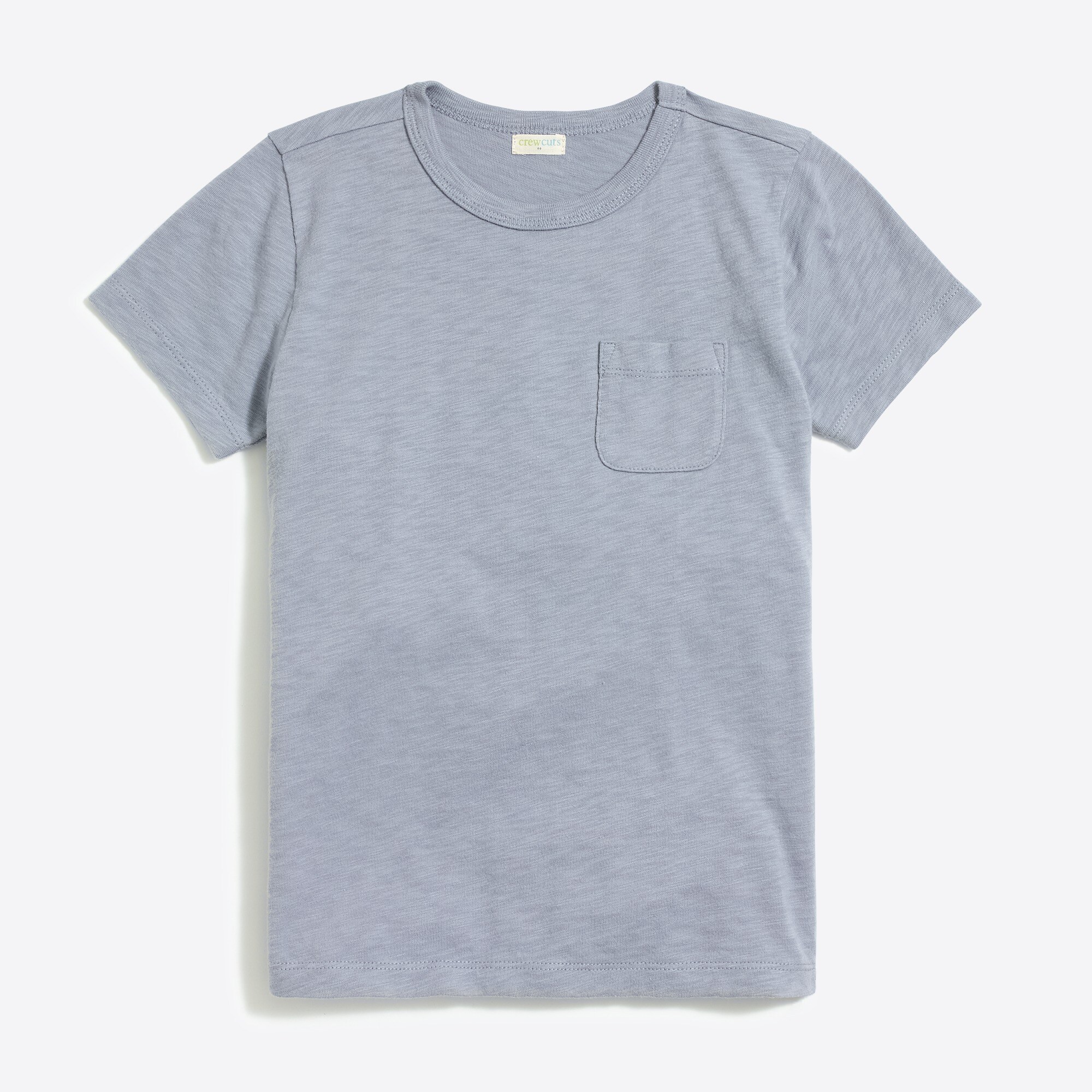 boys' short-sleeve slub pocket tee for boys