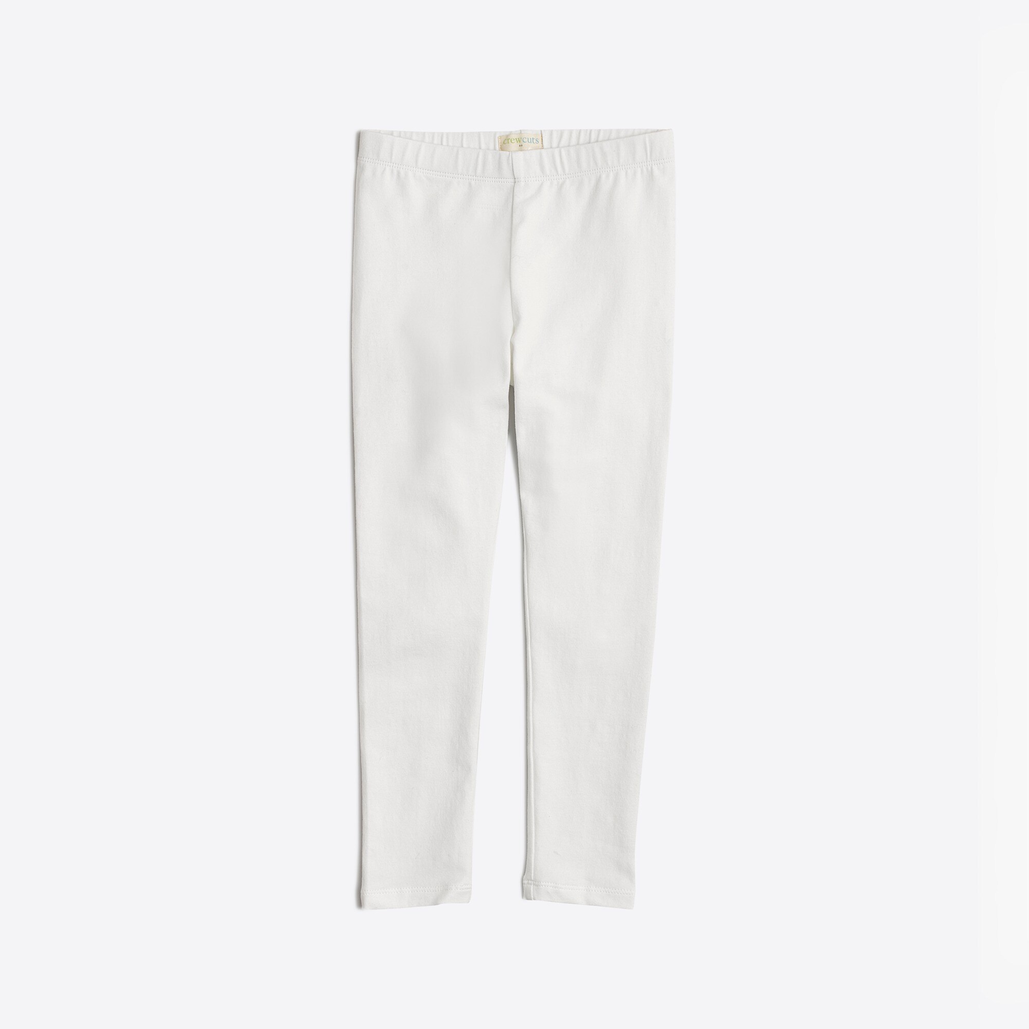 Girls' solid leggings