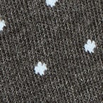 Small dot socks HTHR CHARCOAL