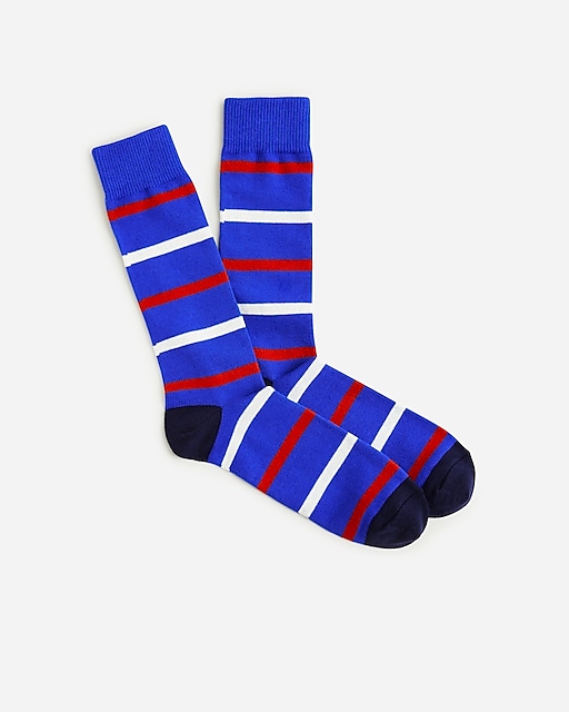 mens Naval-striped socks