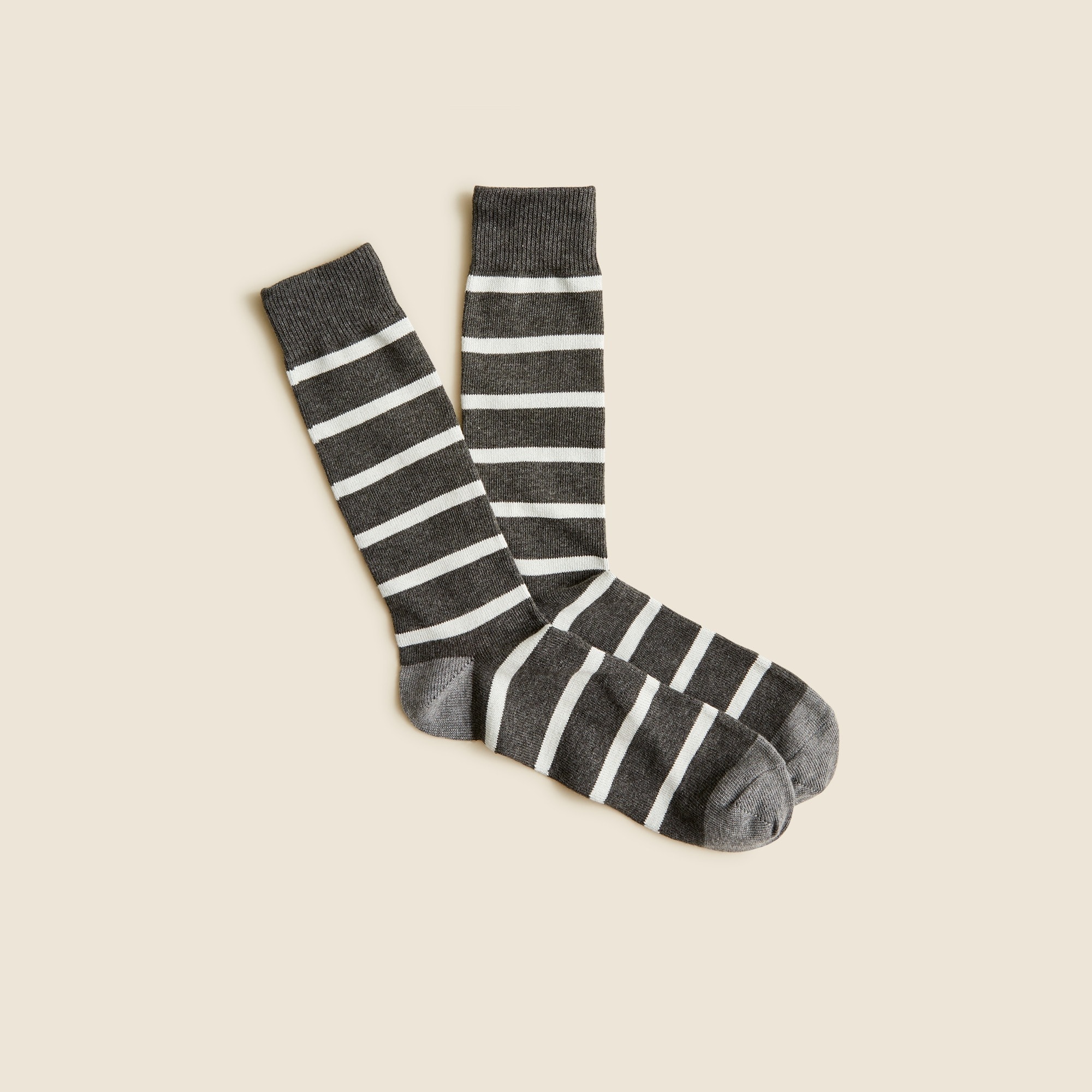 Naval-stripe socks