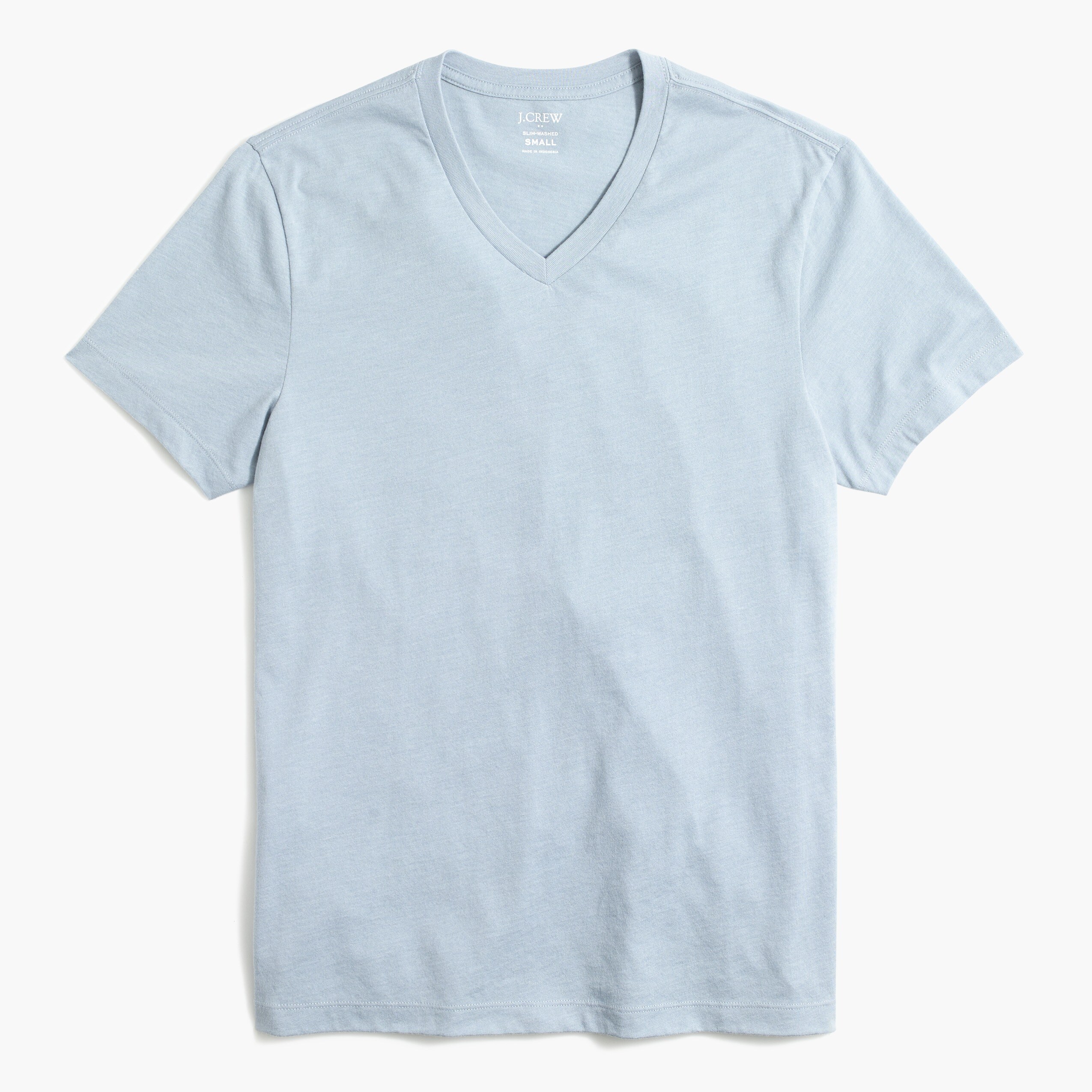 j crew slim washed v neck