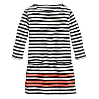 Girls' stripe pocket tunic : | J.Crew