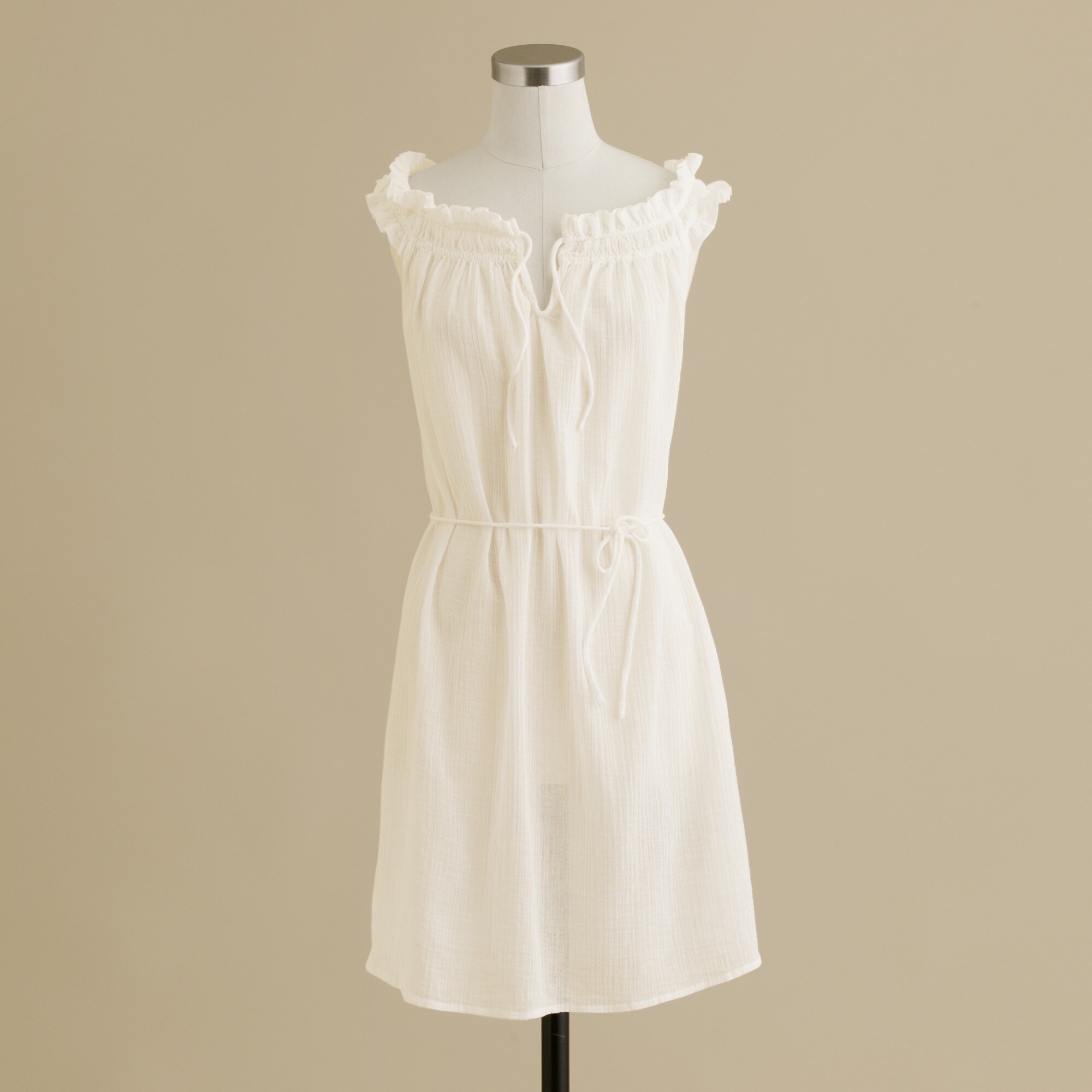 Jcrew Whisper Gauze Beach Dress