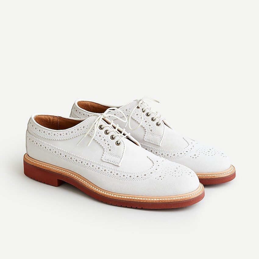 j.crew: kenton long wings in suede for men, right side, view zoomed