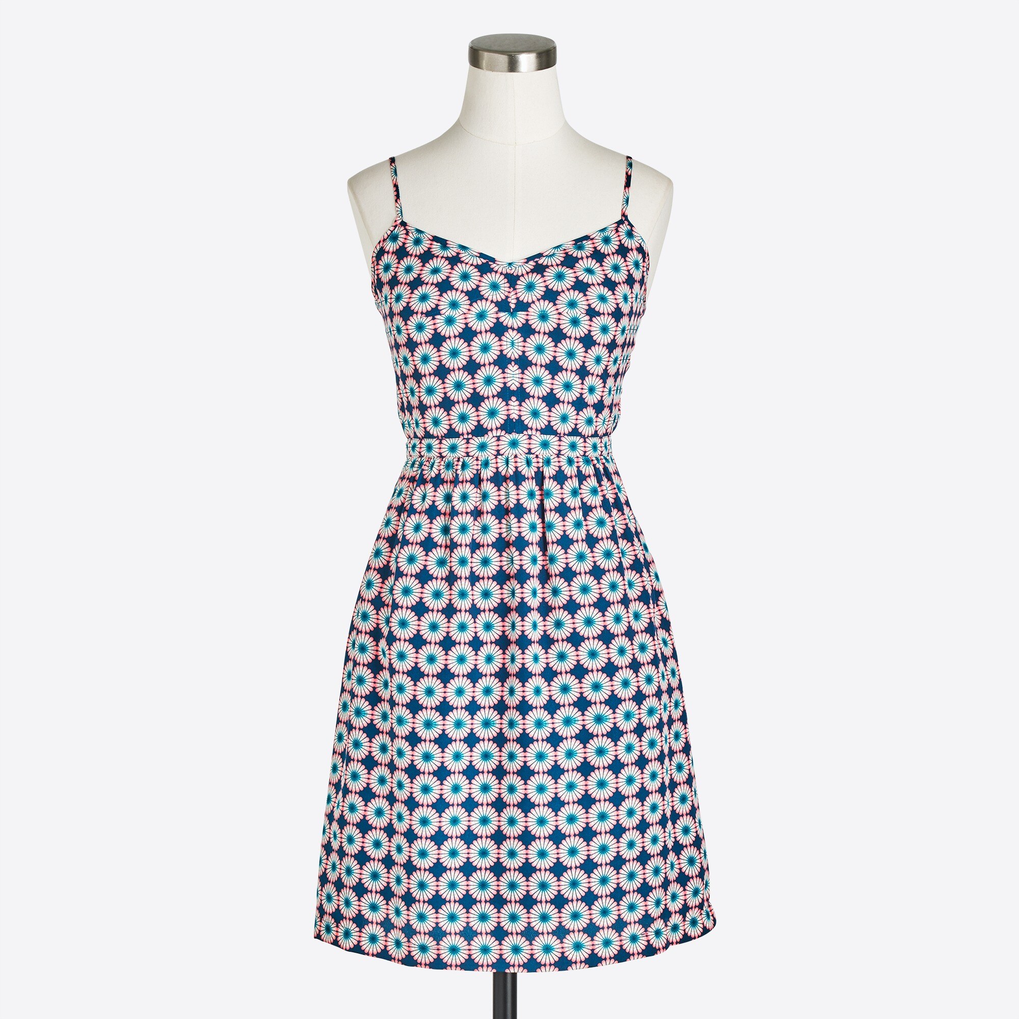 Printed seaside cami dress