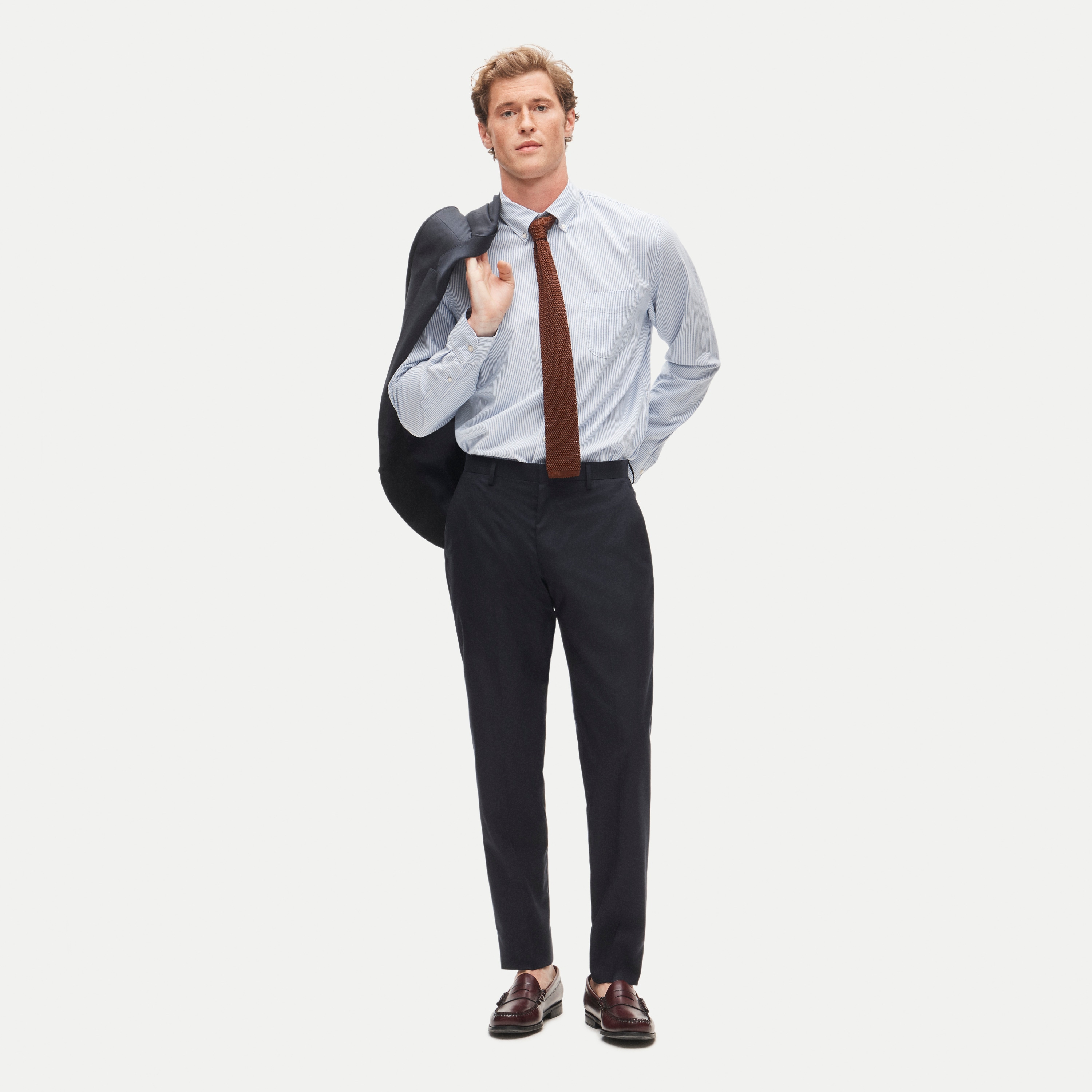 Ludlow Slim-fit suit pant in Italian wool