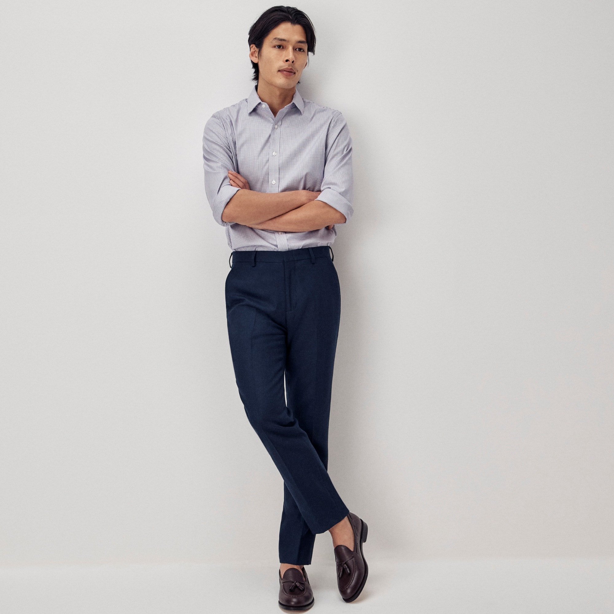 Ludlow Slim-fit suit pant in Italian wool