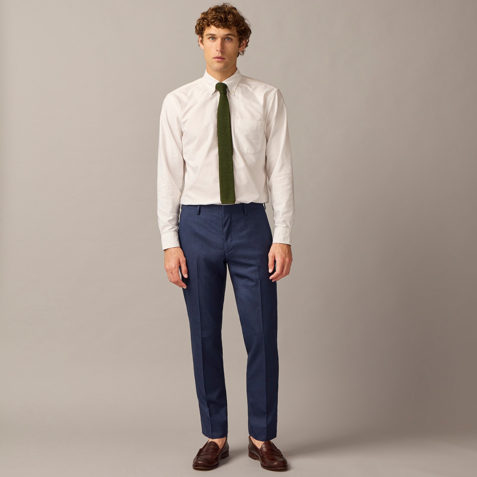Ludlow Slim-fit suit pant in Italian wool