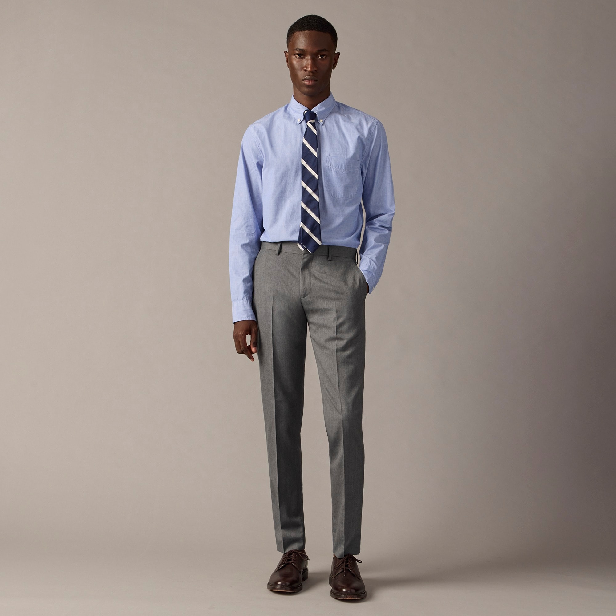 Ludlow Slim-fit suit pant in Italian wool