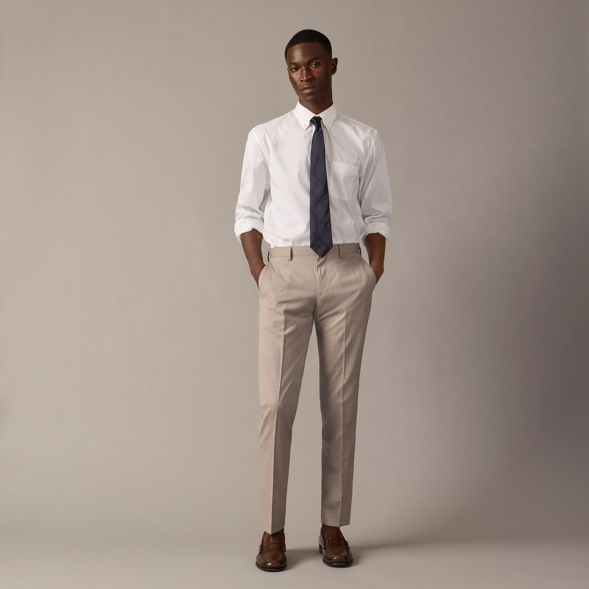 Ludlow Slim-fit suit pant in Italian wool