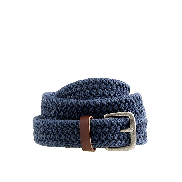 Cotton braided belt : | J.Crew