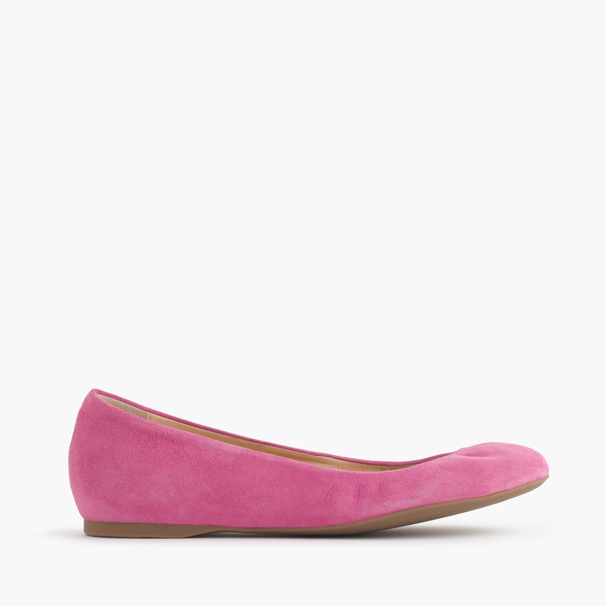 j crew cece suede ballet flats