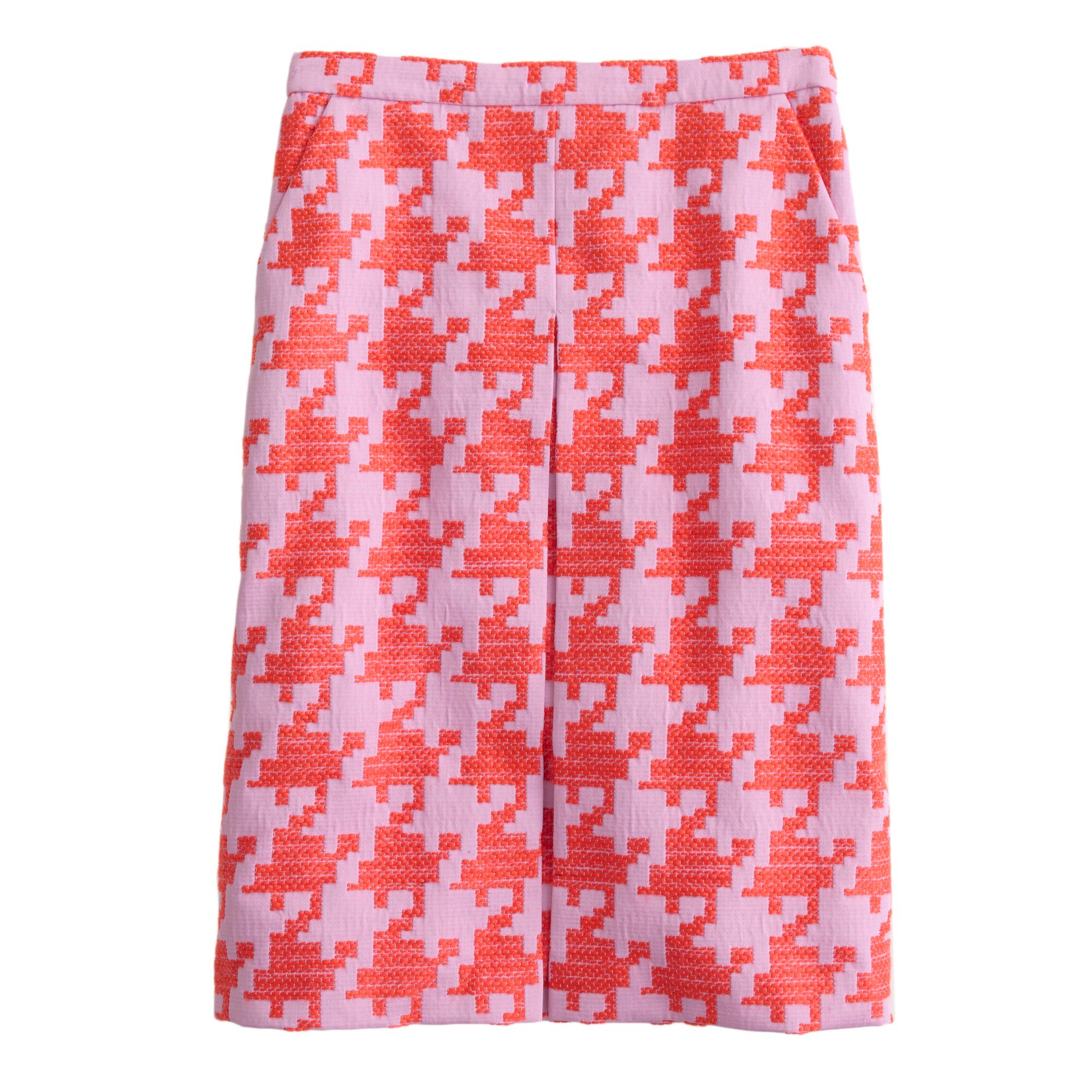 Pixelated houndstooth skirt : Women a-line | J.Crew