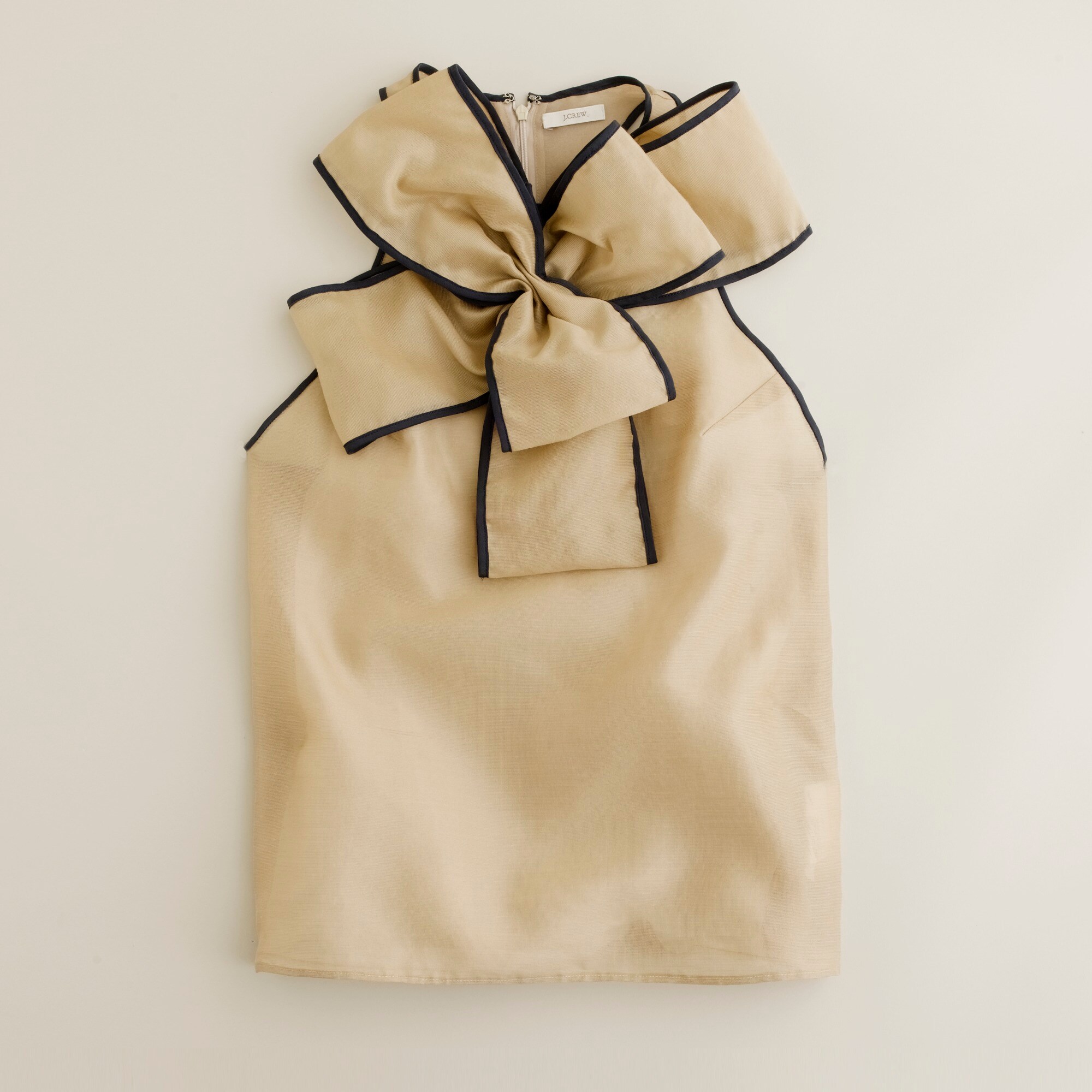 j crew blouse with bow