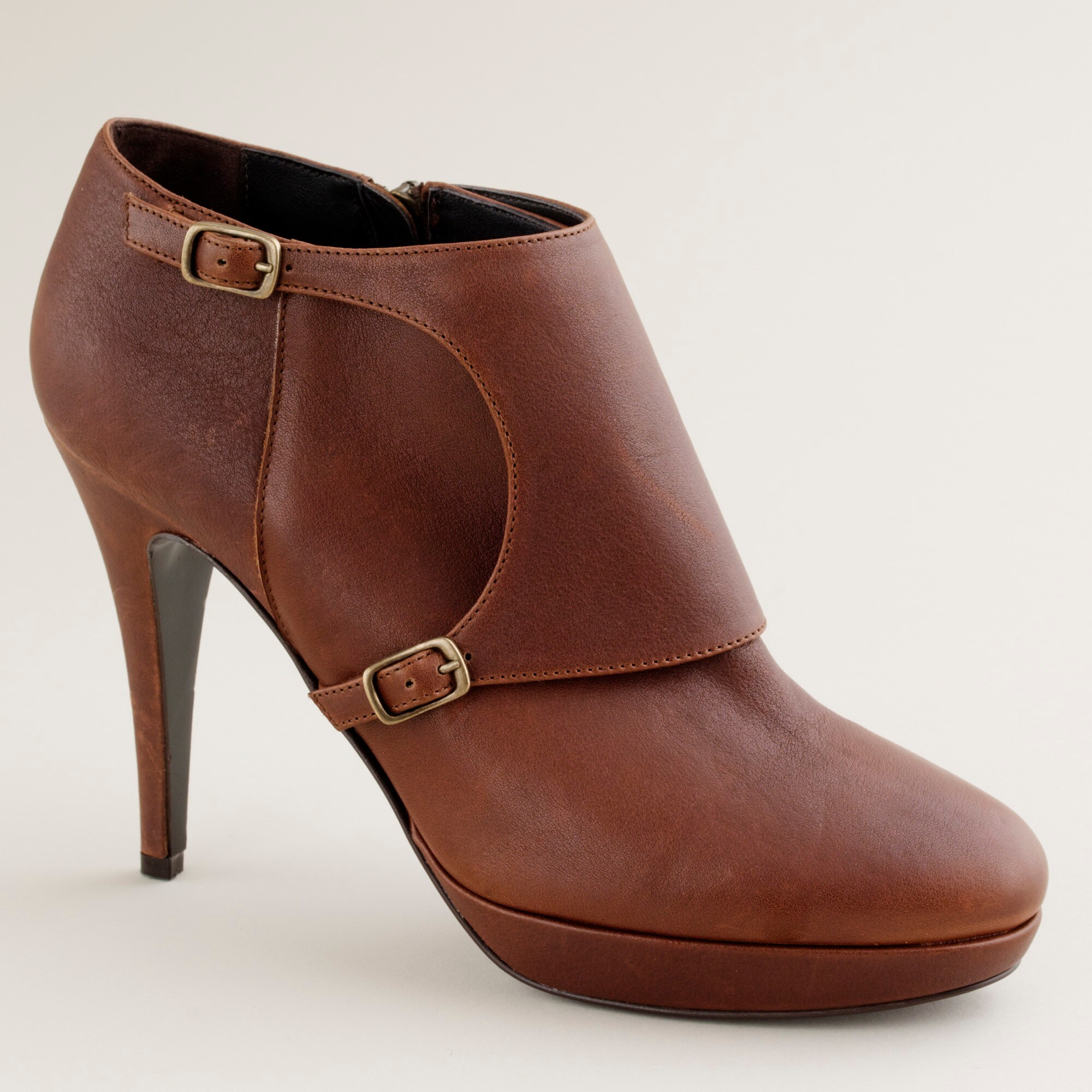 double platform booties