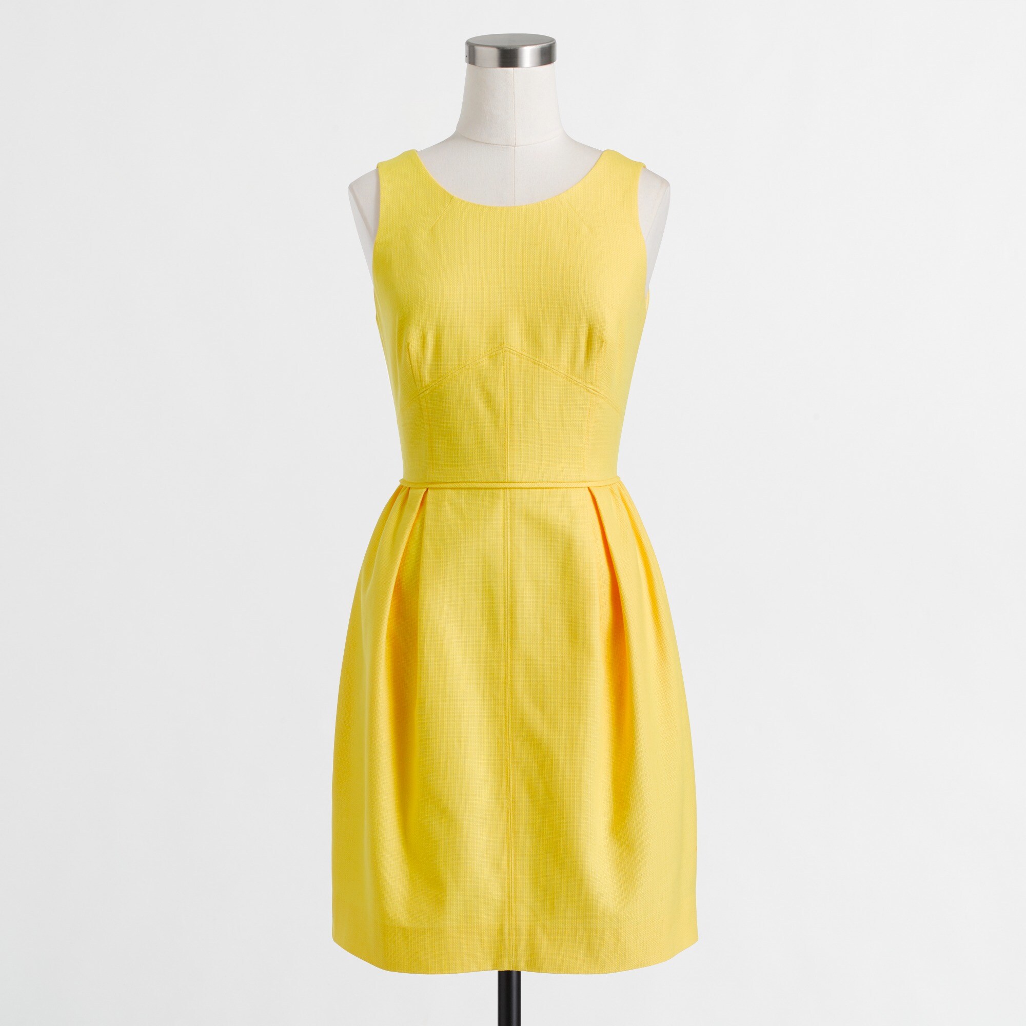 Textured cotton dress