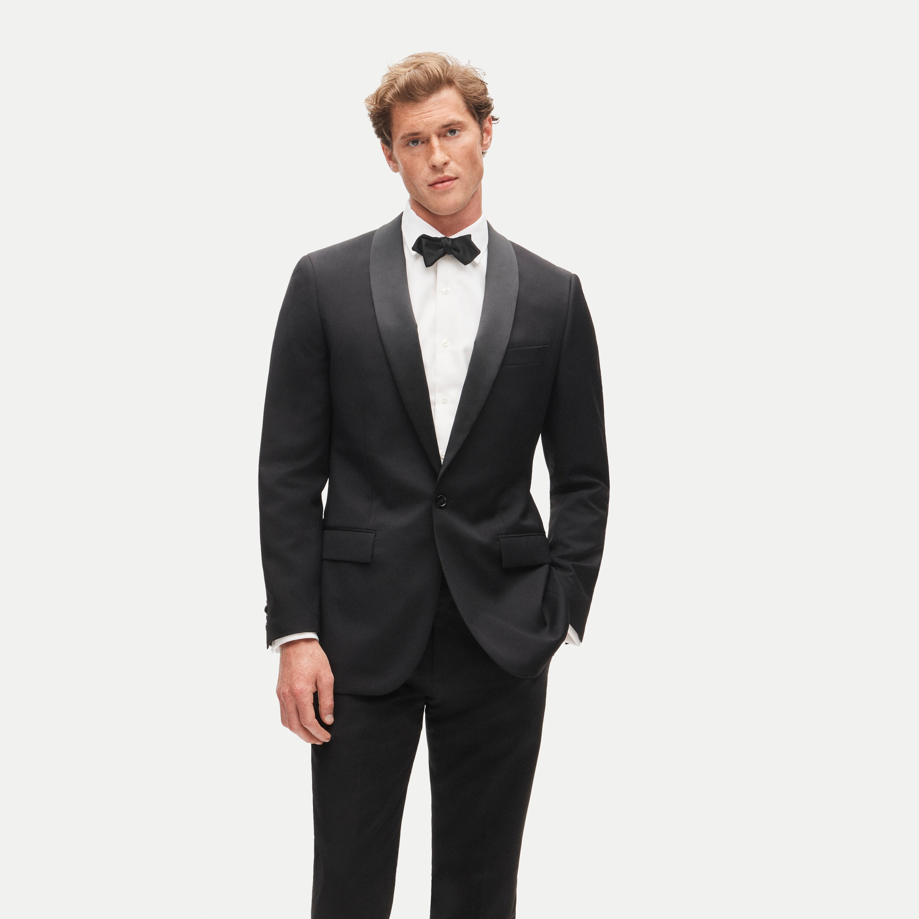 Ludlow Slim-fit shawl-collar tuxedo jacket in Italian wool