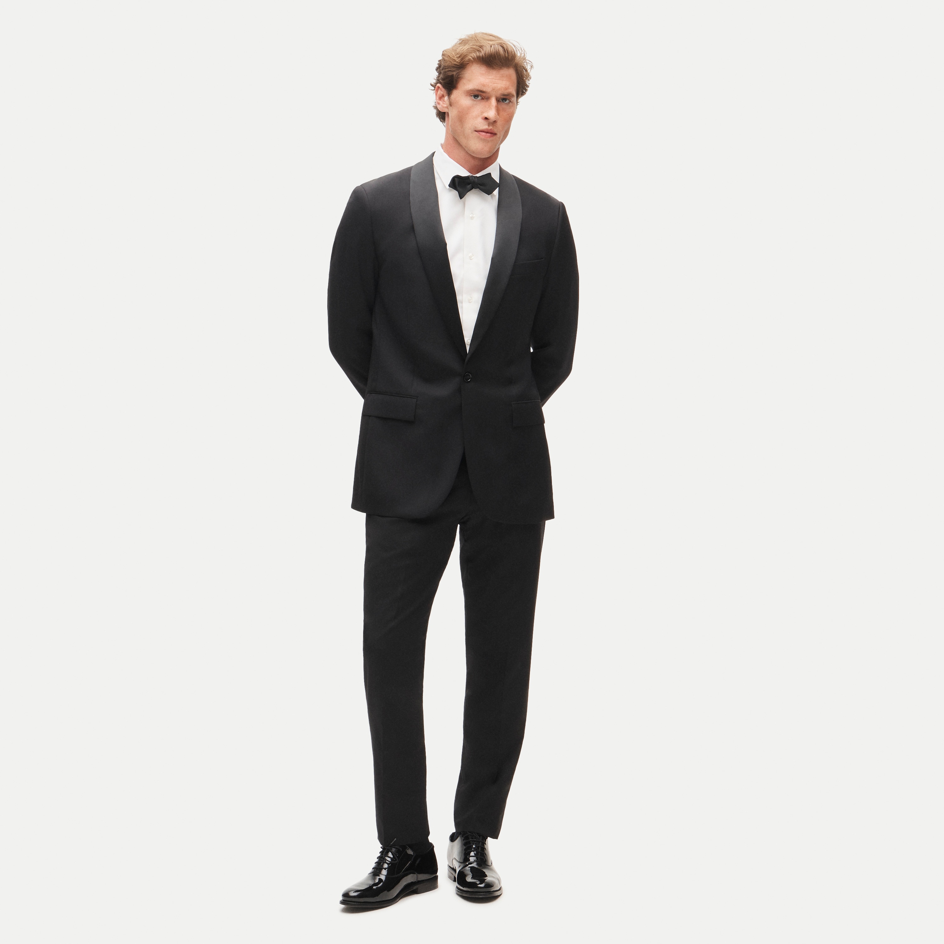 mens Ludlow Slim-fit shawl-collar tuxedo jacket in Italian wool
