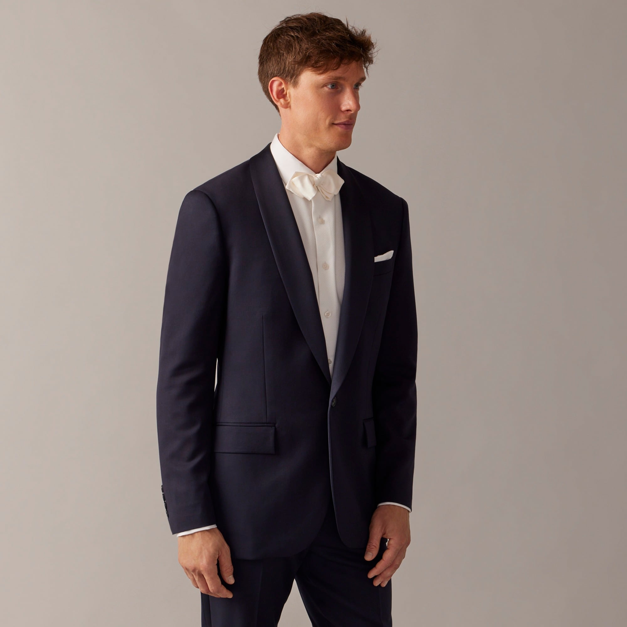 Ludlow Slim-fit Shawl-collar Tuxedo Jacket In Italian Wool For Men