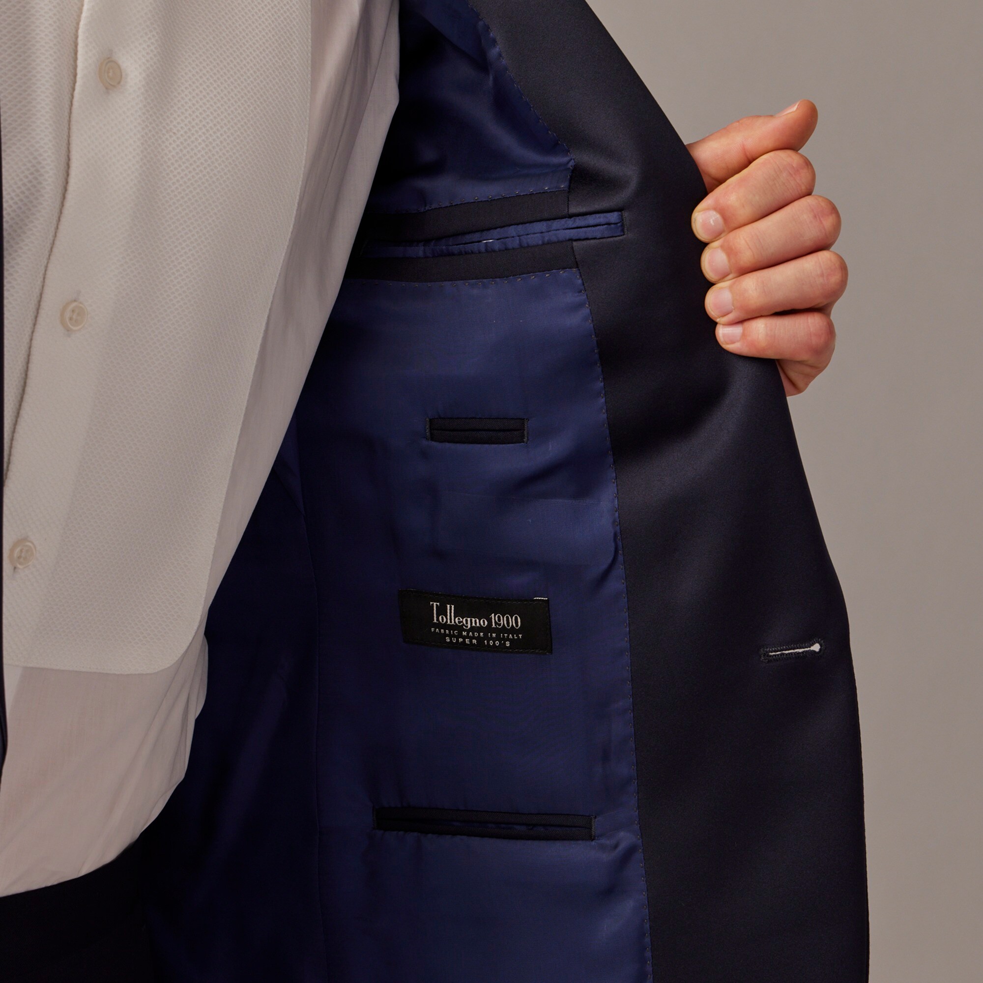 Ludlow Slim-fit shawl-collar tuxedo jacket in Italian wool