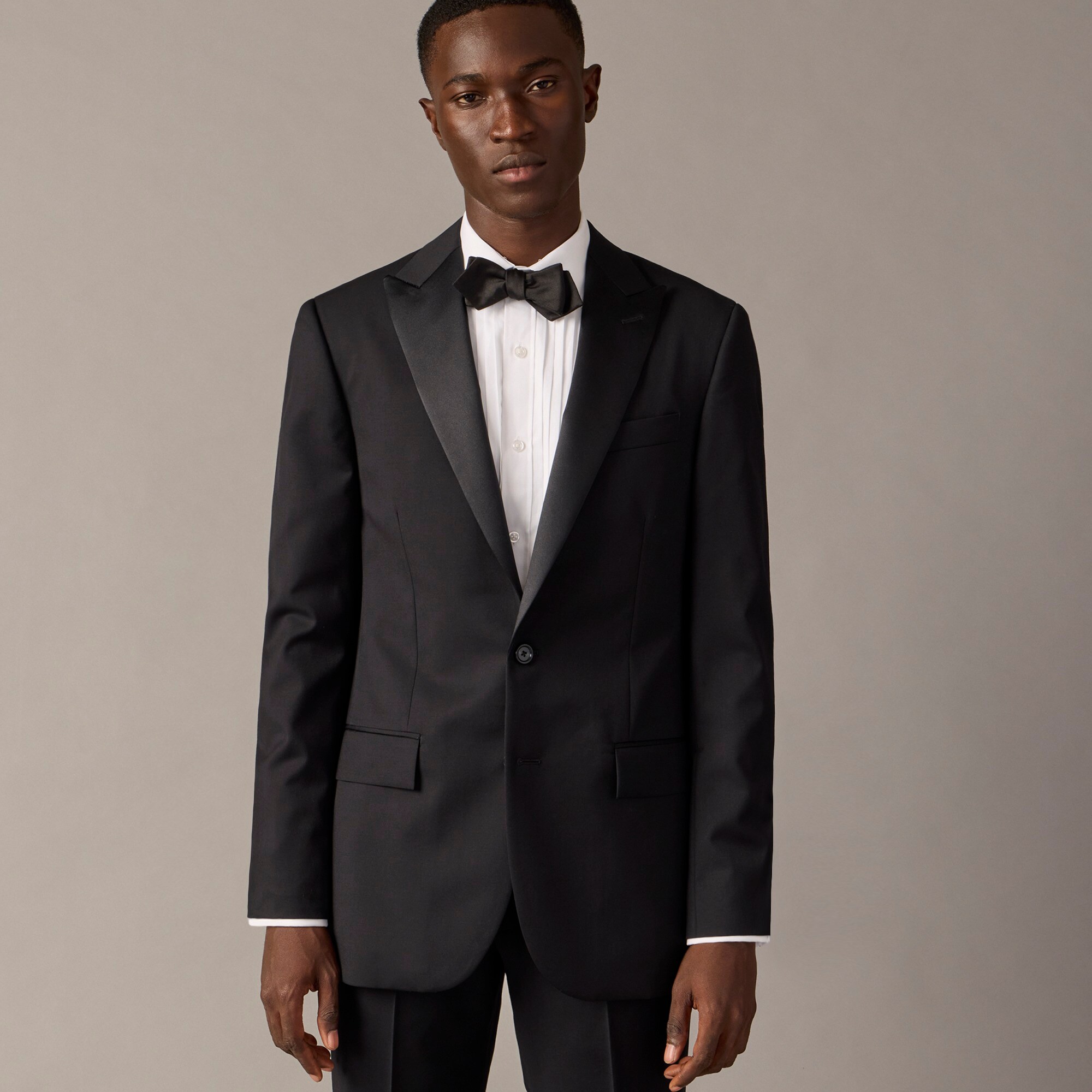 Ludlow Slim-fit tuxedo jacket in Italian wool