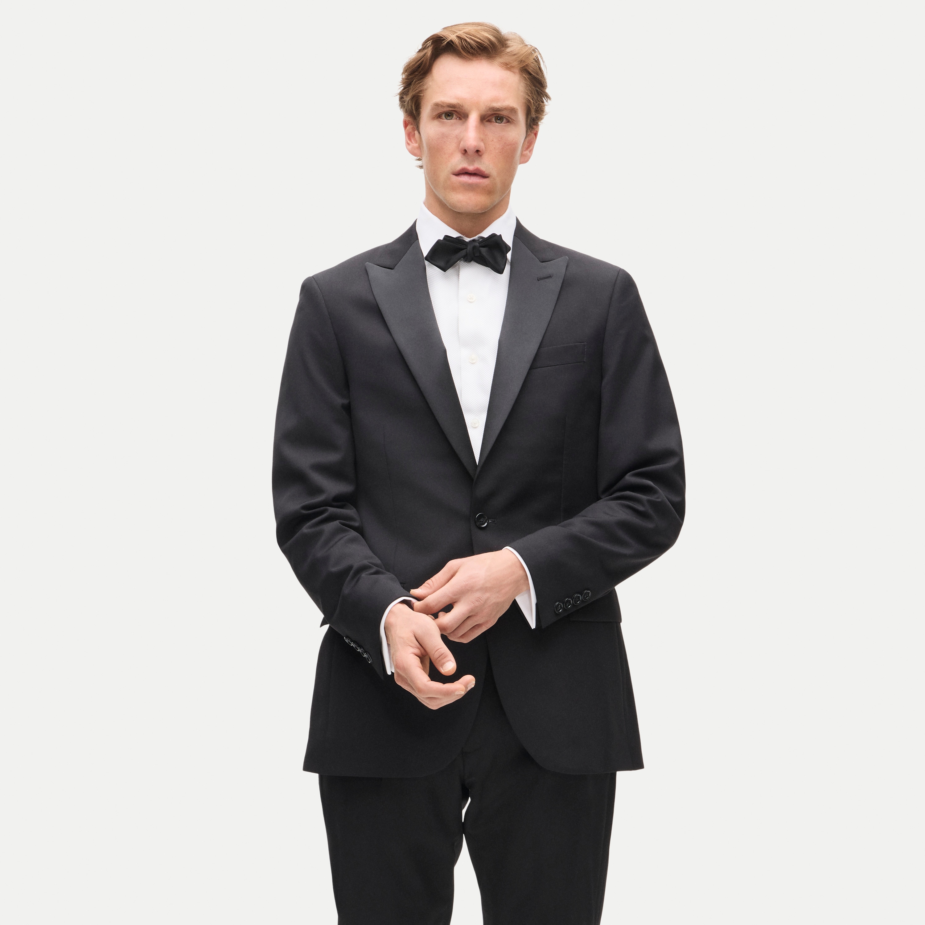 Ludlow Slim-fit tuxedo jacket in Italian wool