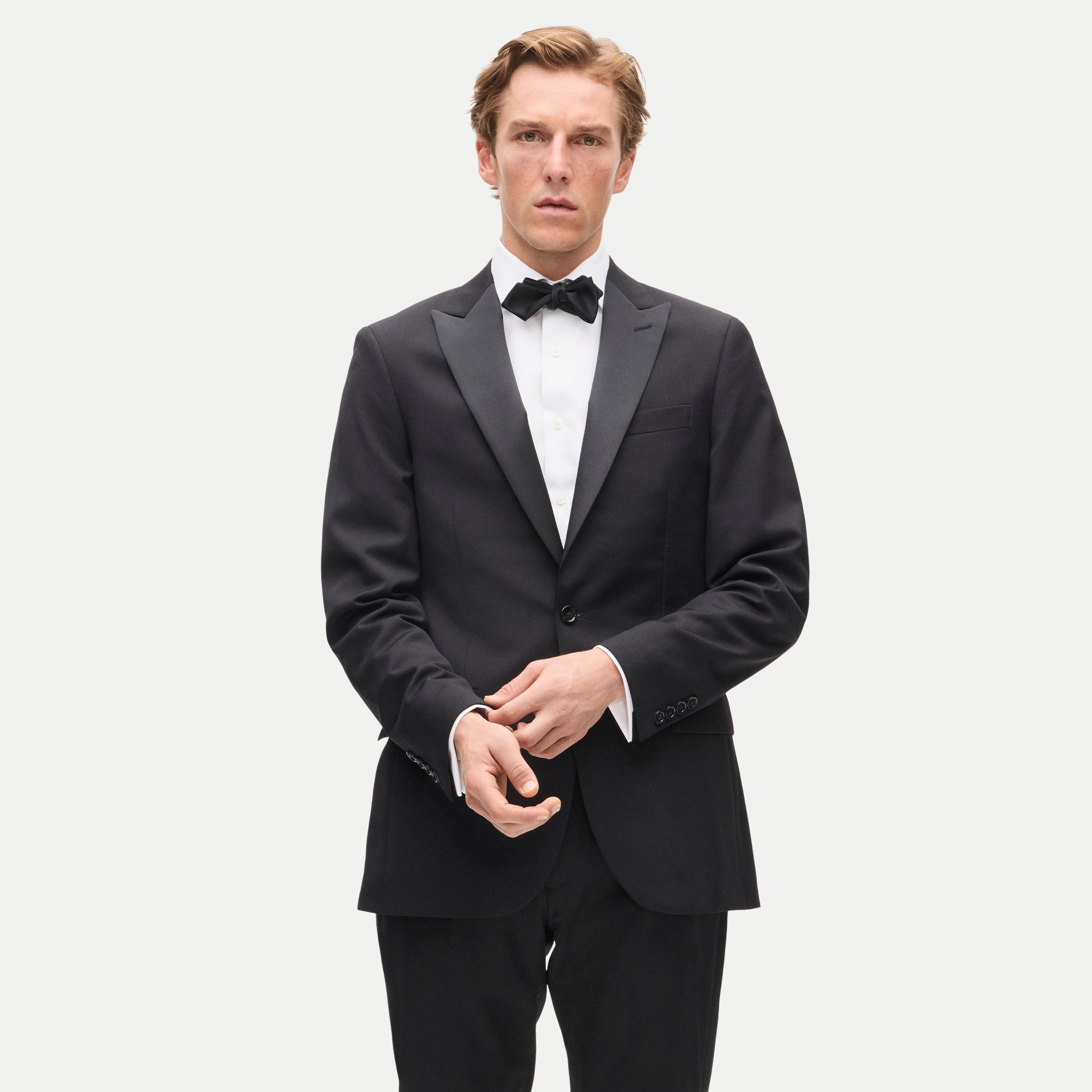 Ludlow Slim-fit tuxedo jacket in Italian wool