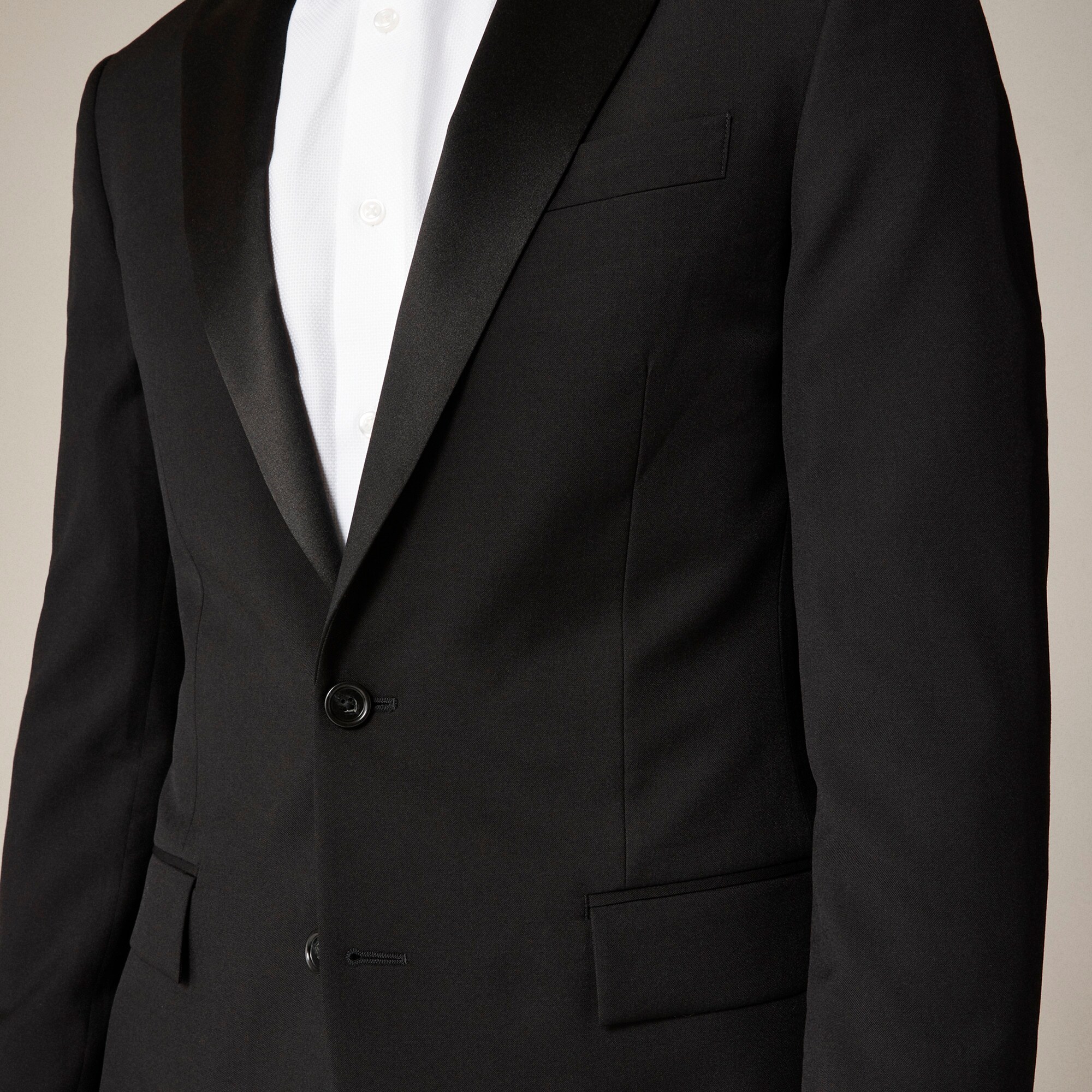 Ludlow Slim-fit tuxedo jacket in Italian wool