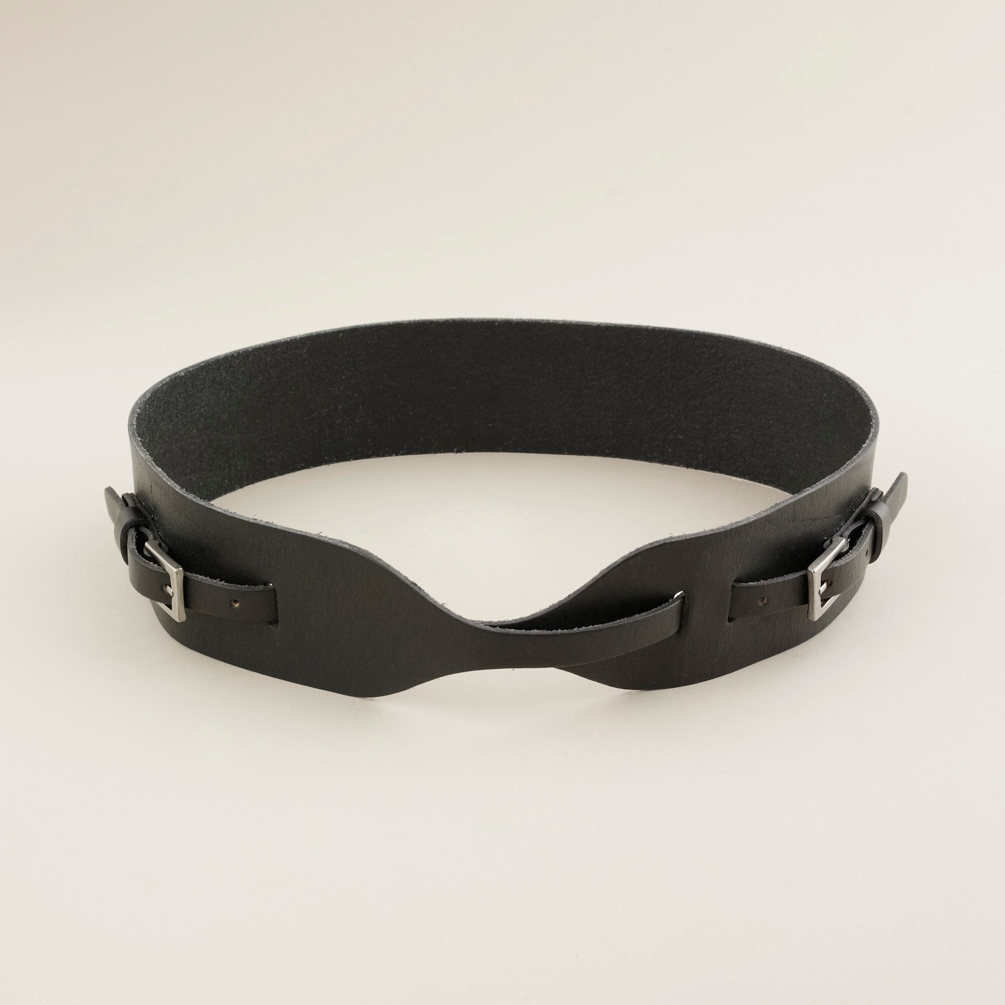 JCREW Double Buckle Waist Belt Leather Double-wrap Belt For Women | J.Crew main image 3
