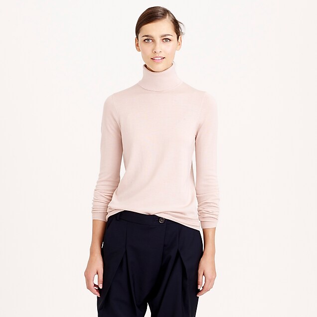 Merino wool turtleneck sweater : Women sweaters | J.Crew