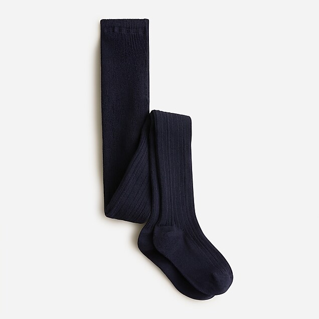 Girls' Ribbed Tights - Girls' Accessories | J.Crew