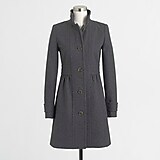 Factory skirted dress coat