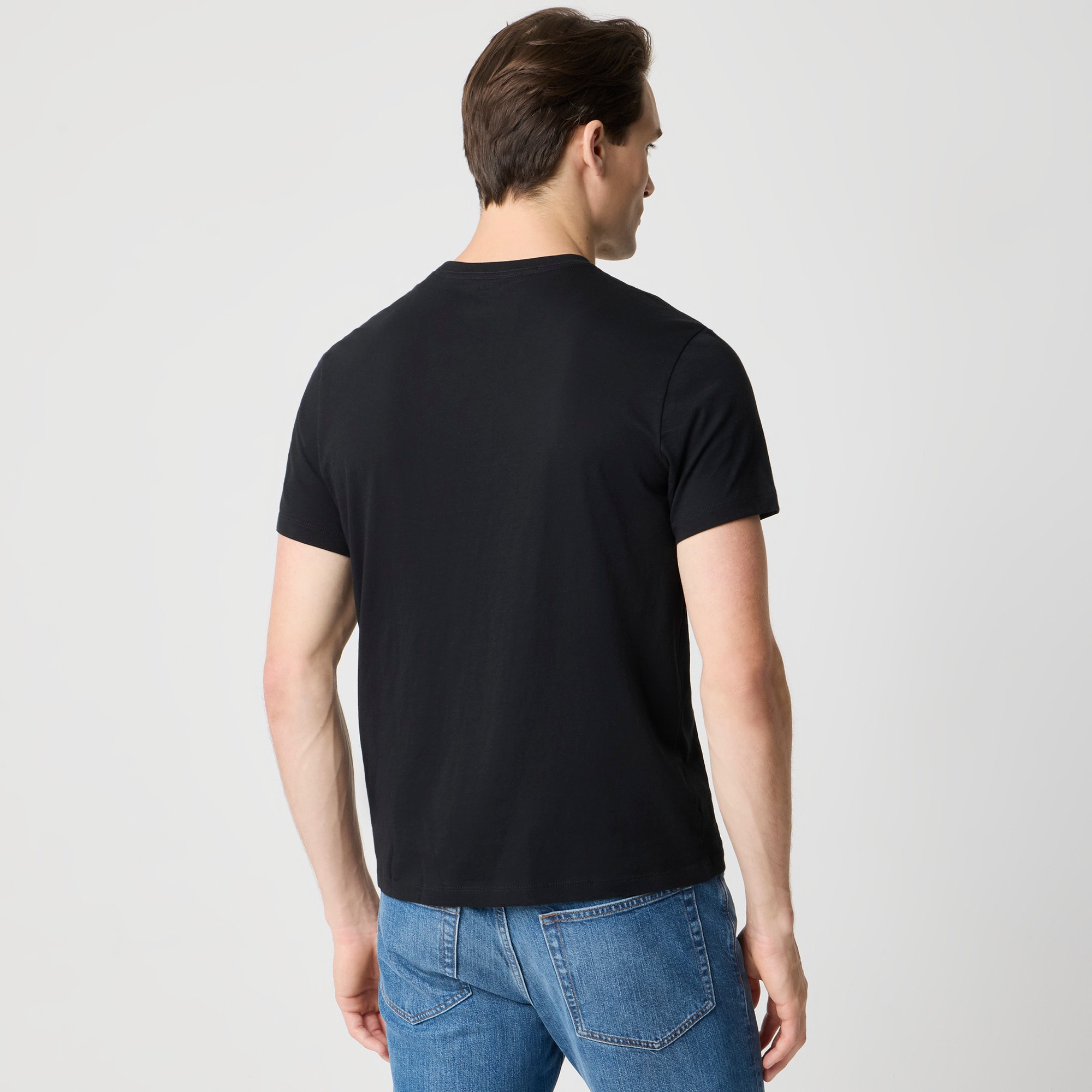 Cotton washed jersey tee - image 3