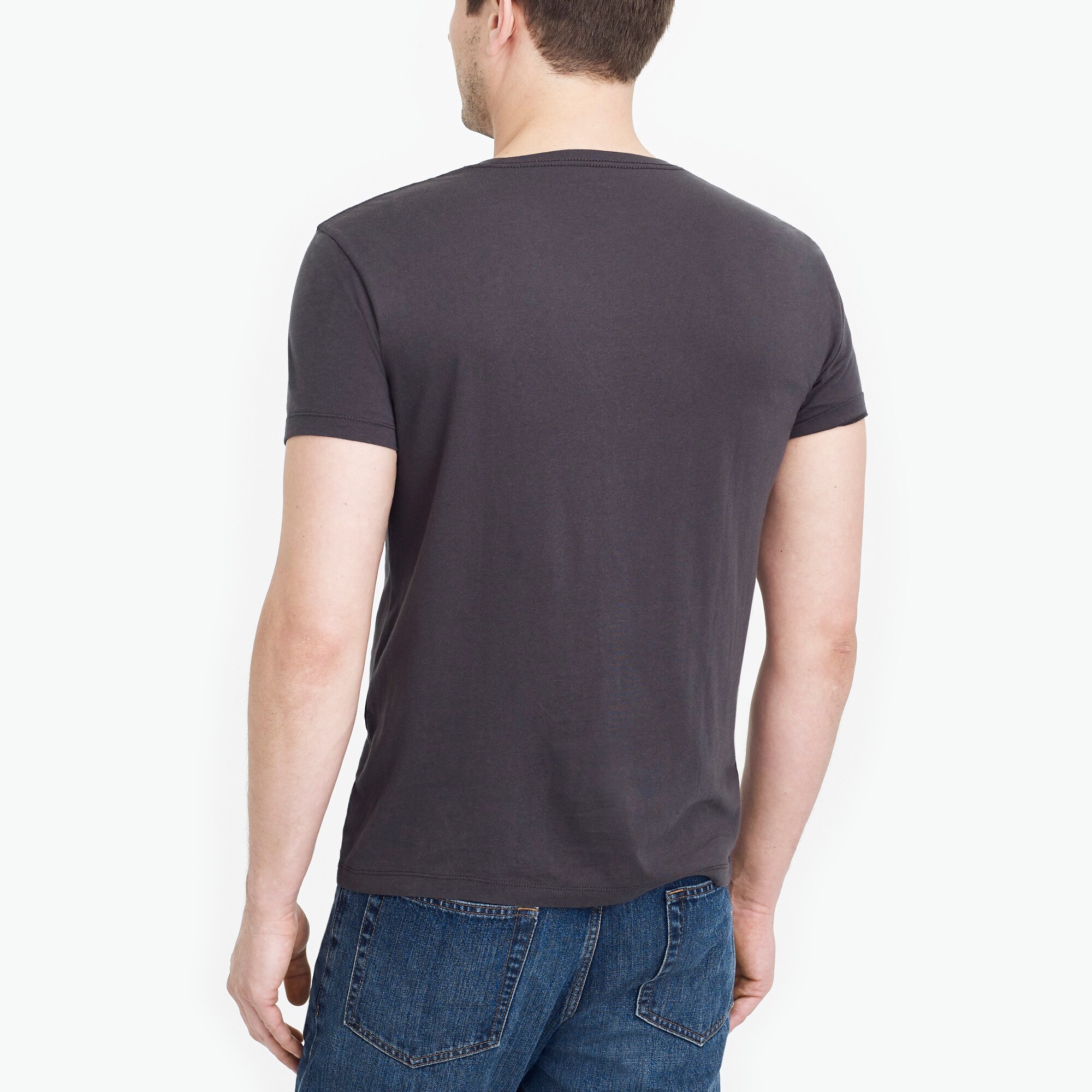 Cotton washed jersey tee - image 5