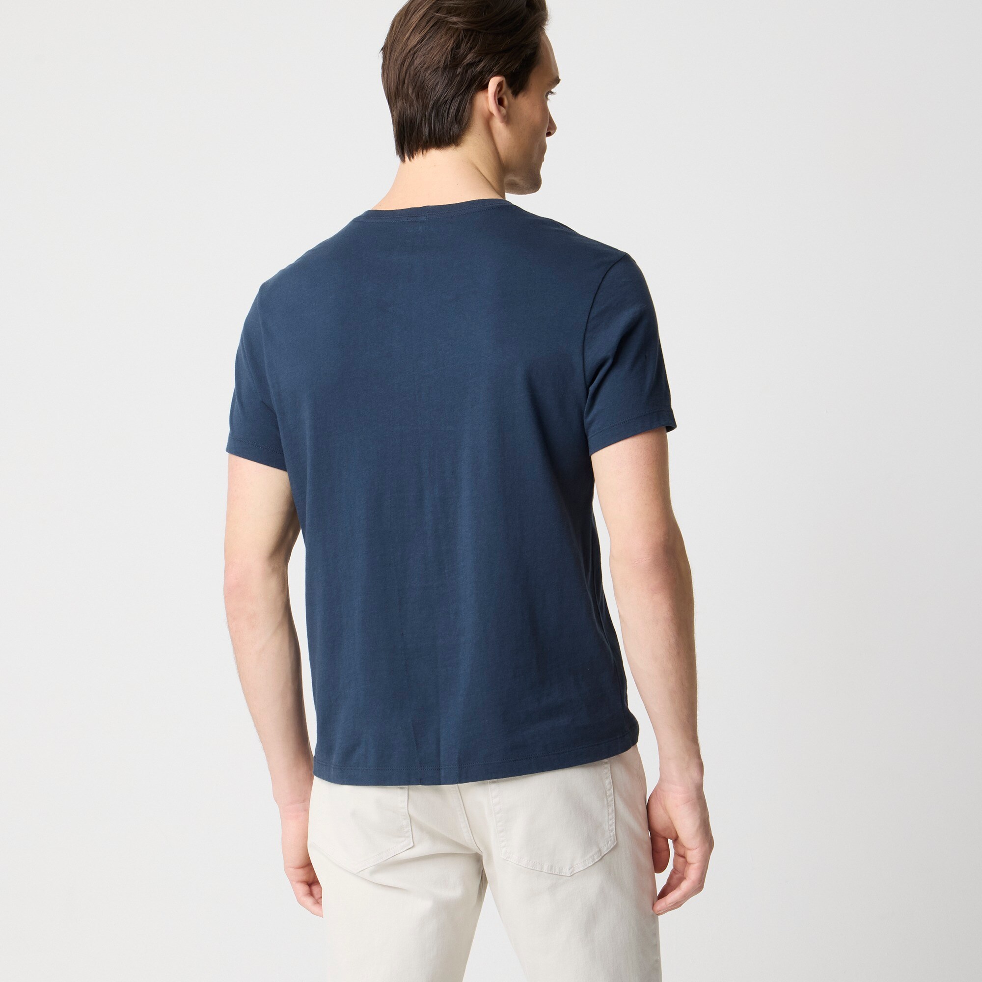 Cotton washed jersey tee