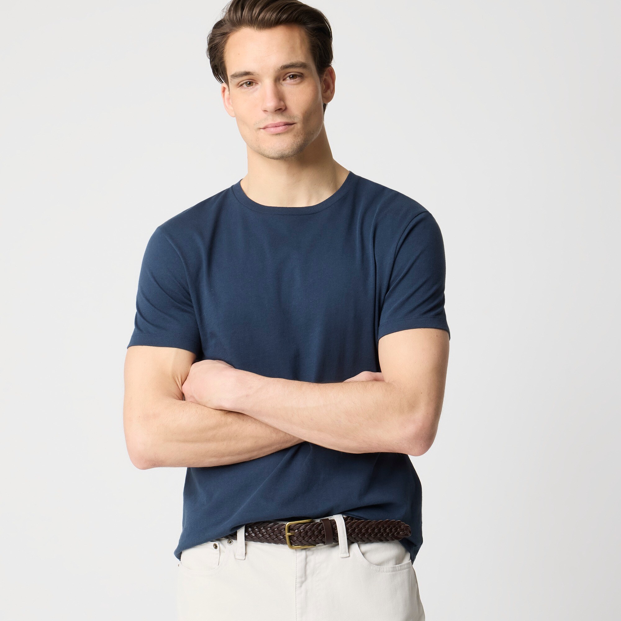 Cotton washed jersey tee