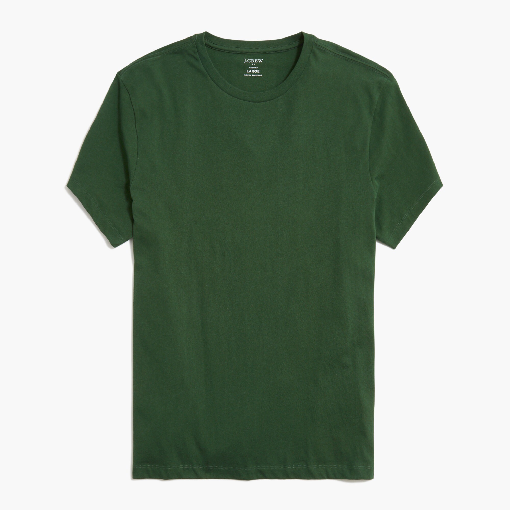 Cotton washed jersey tee