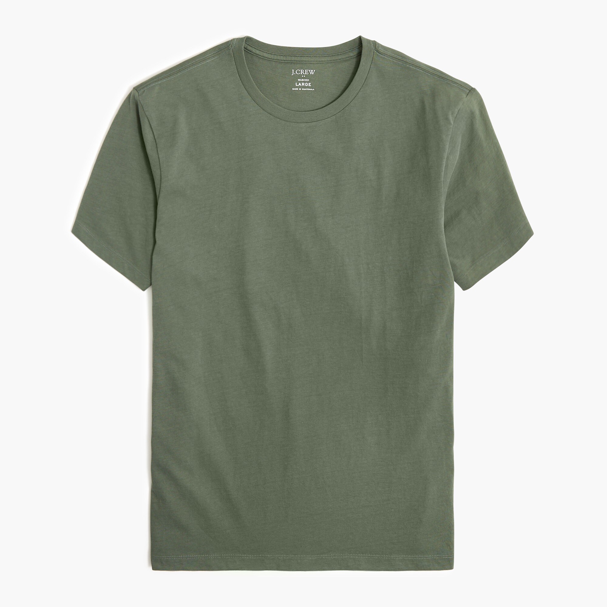  Cotton washed jersey tee
