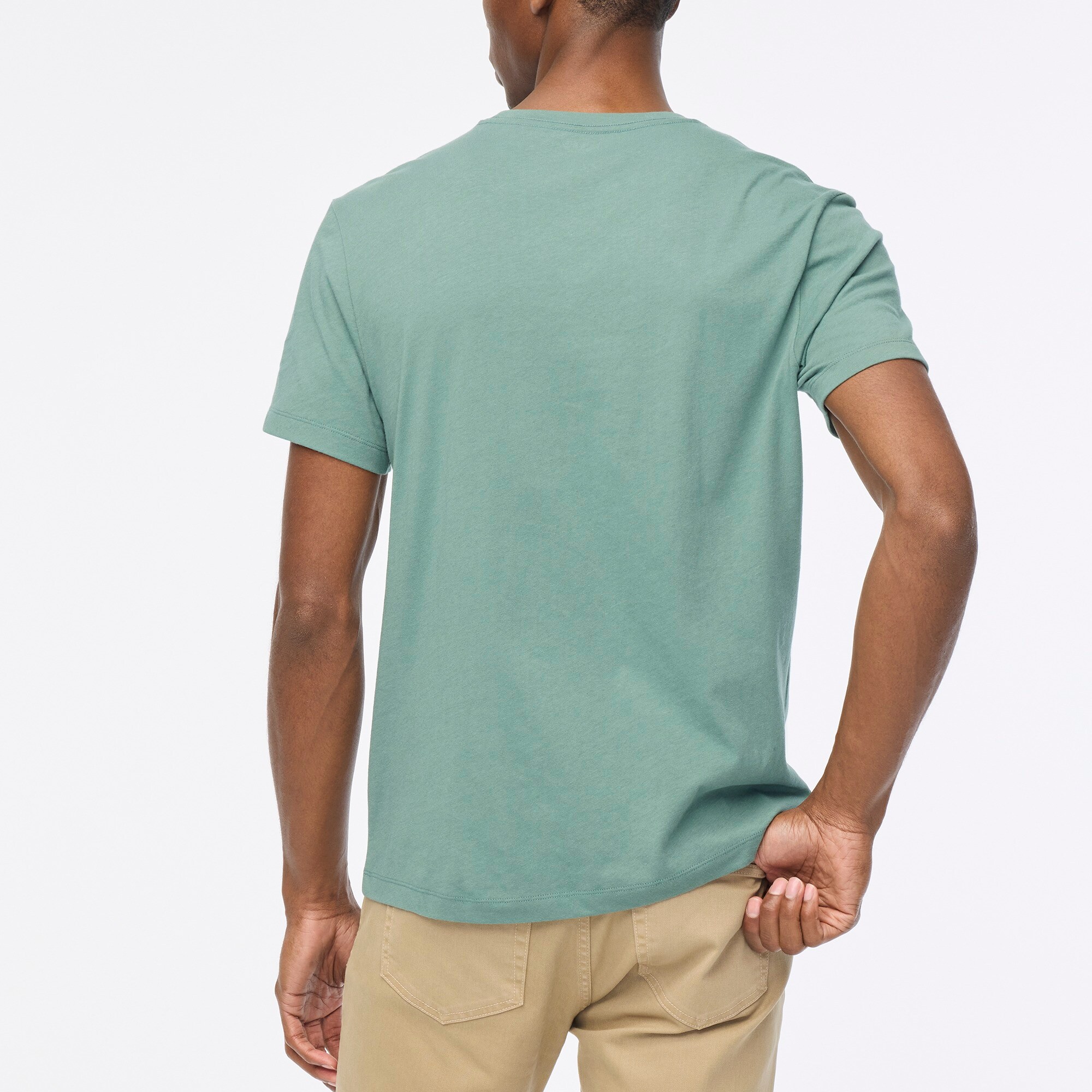 Cotton washed jersey tee