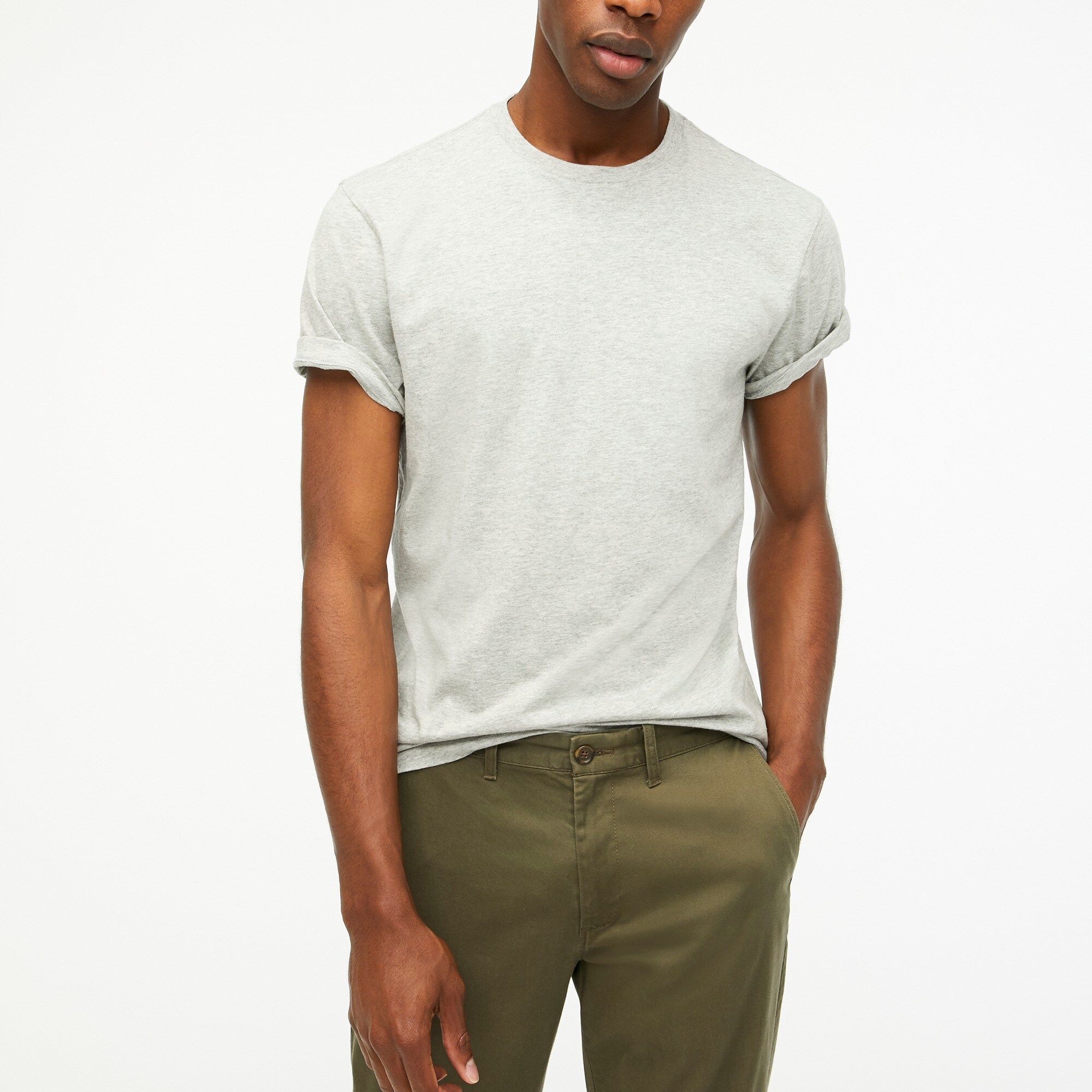 Cotton washed jersey tee