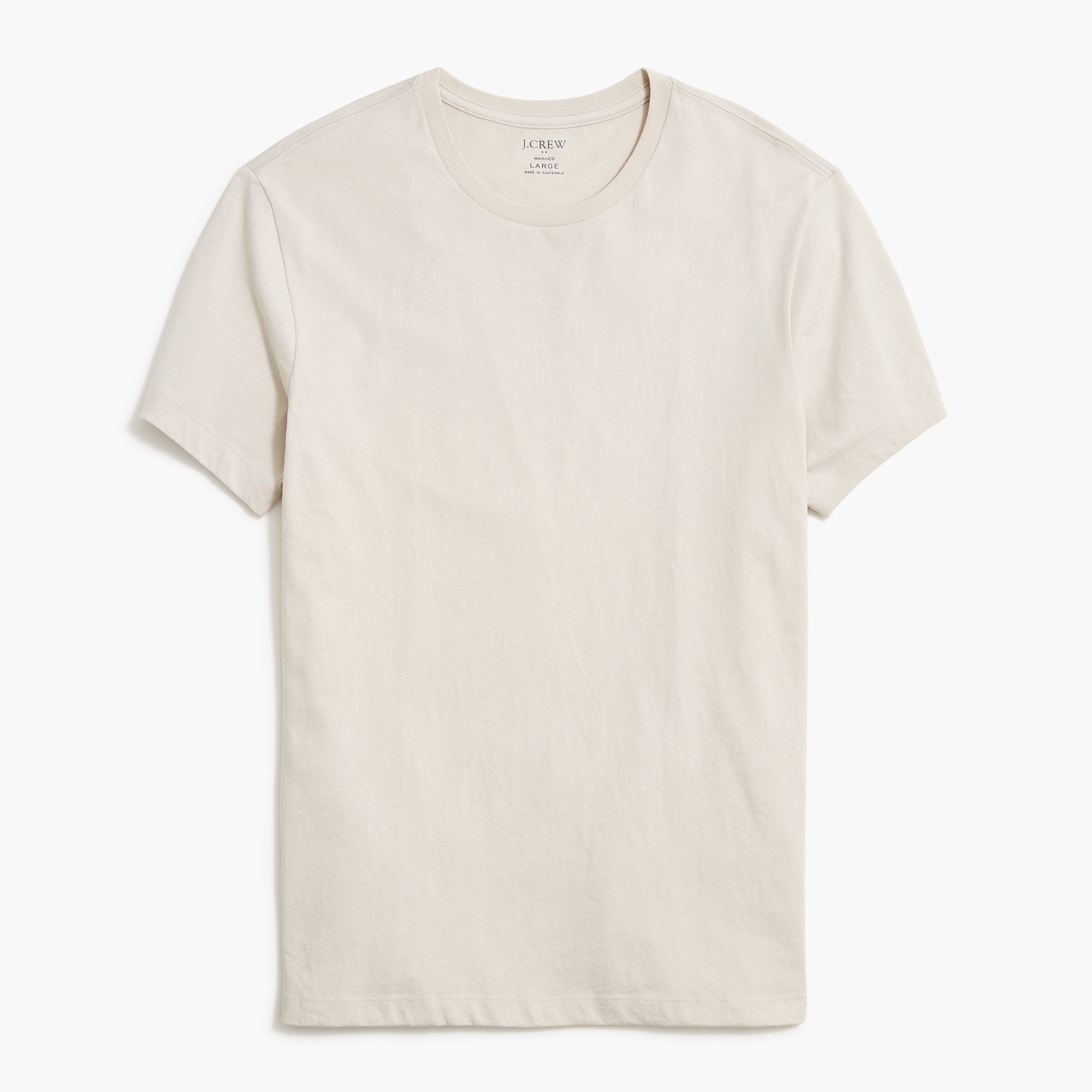 mens Cotton washed jersey tee