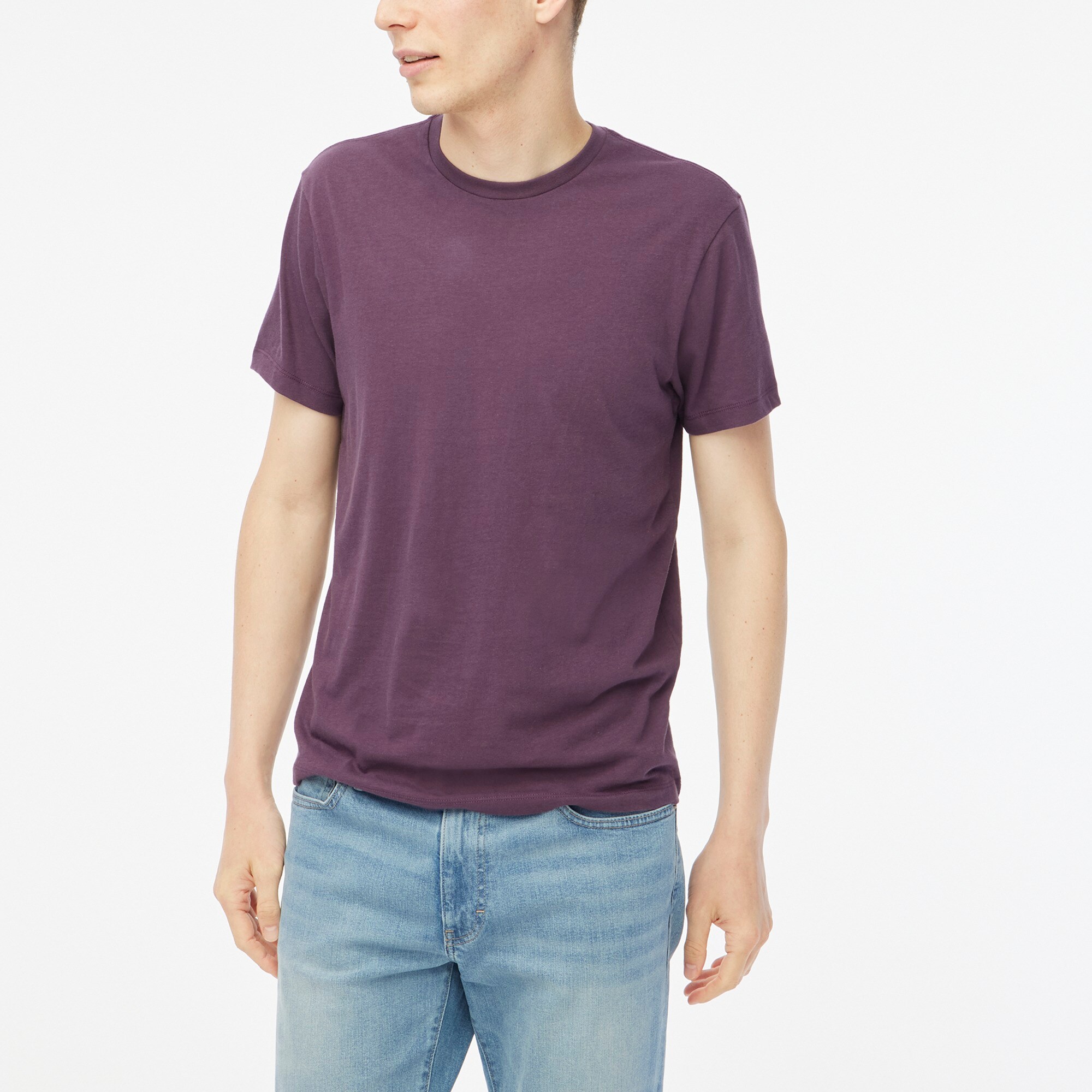Cotton washed jersey tee